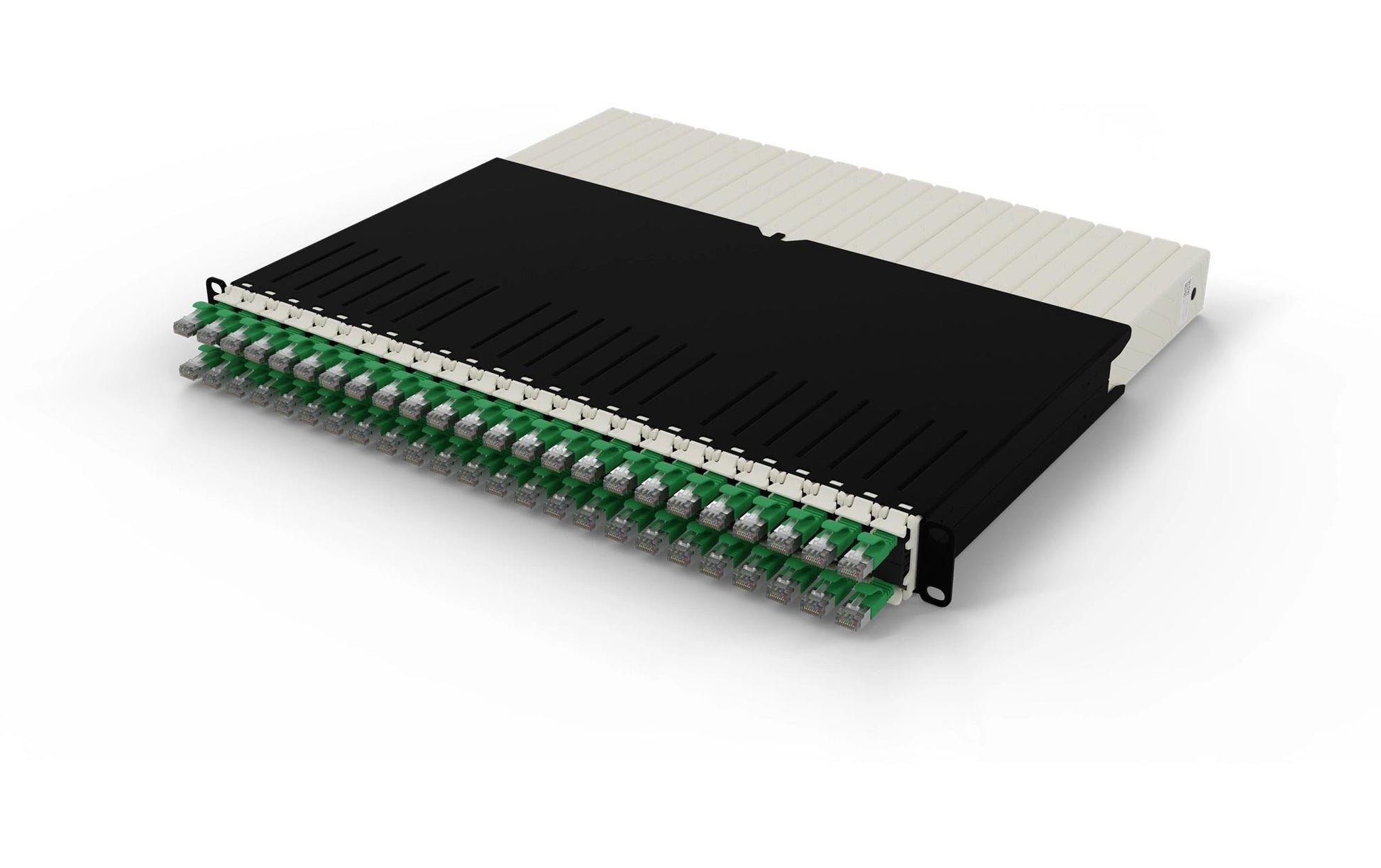 Patchbox Netzwerkkabel – geschirmt, grün