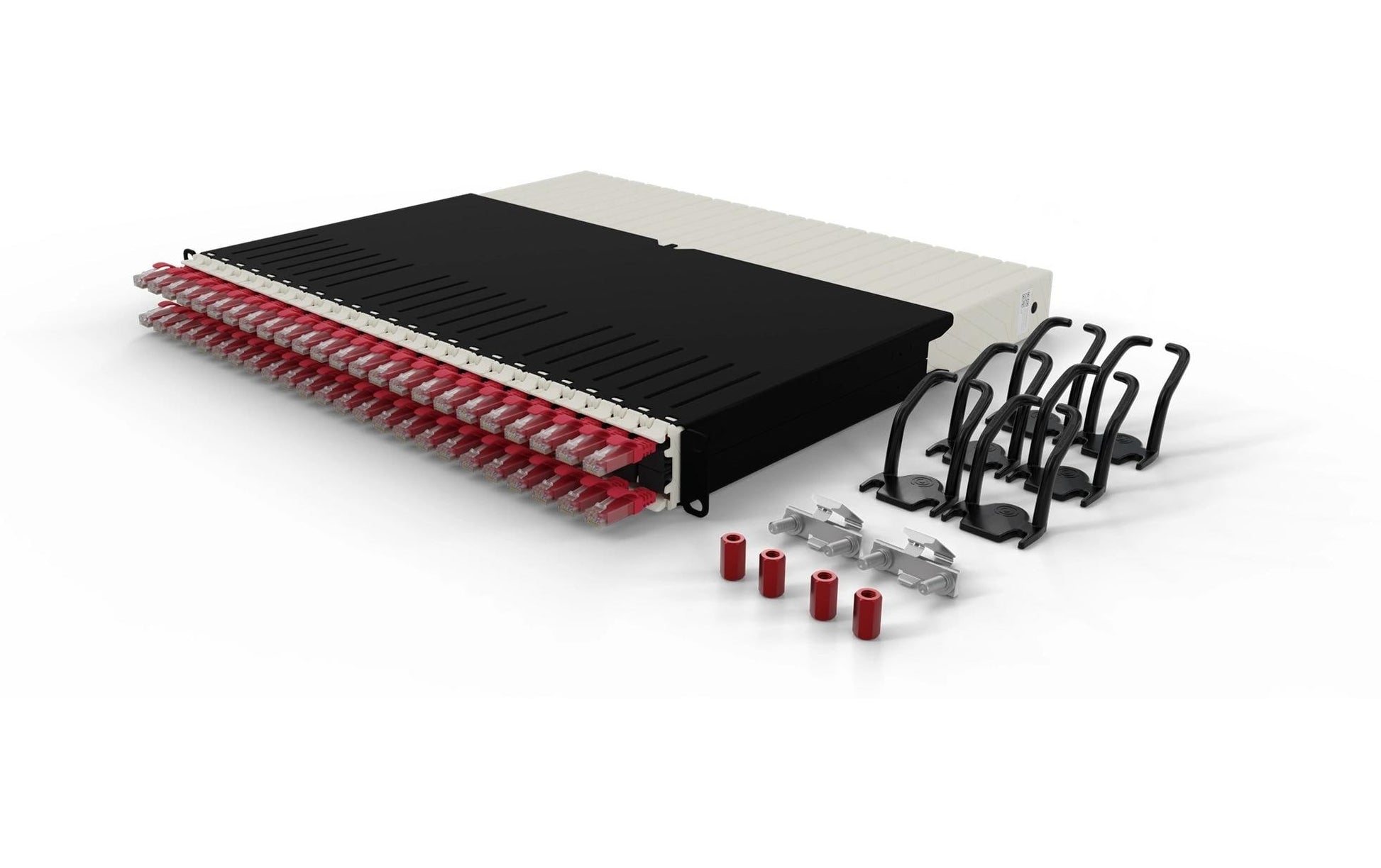 Patchbox Netzwerkkabel – Rot, UTP