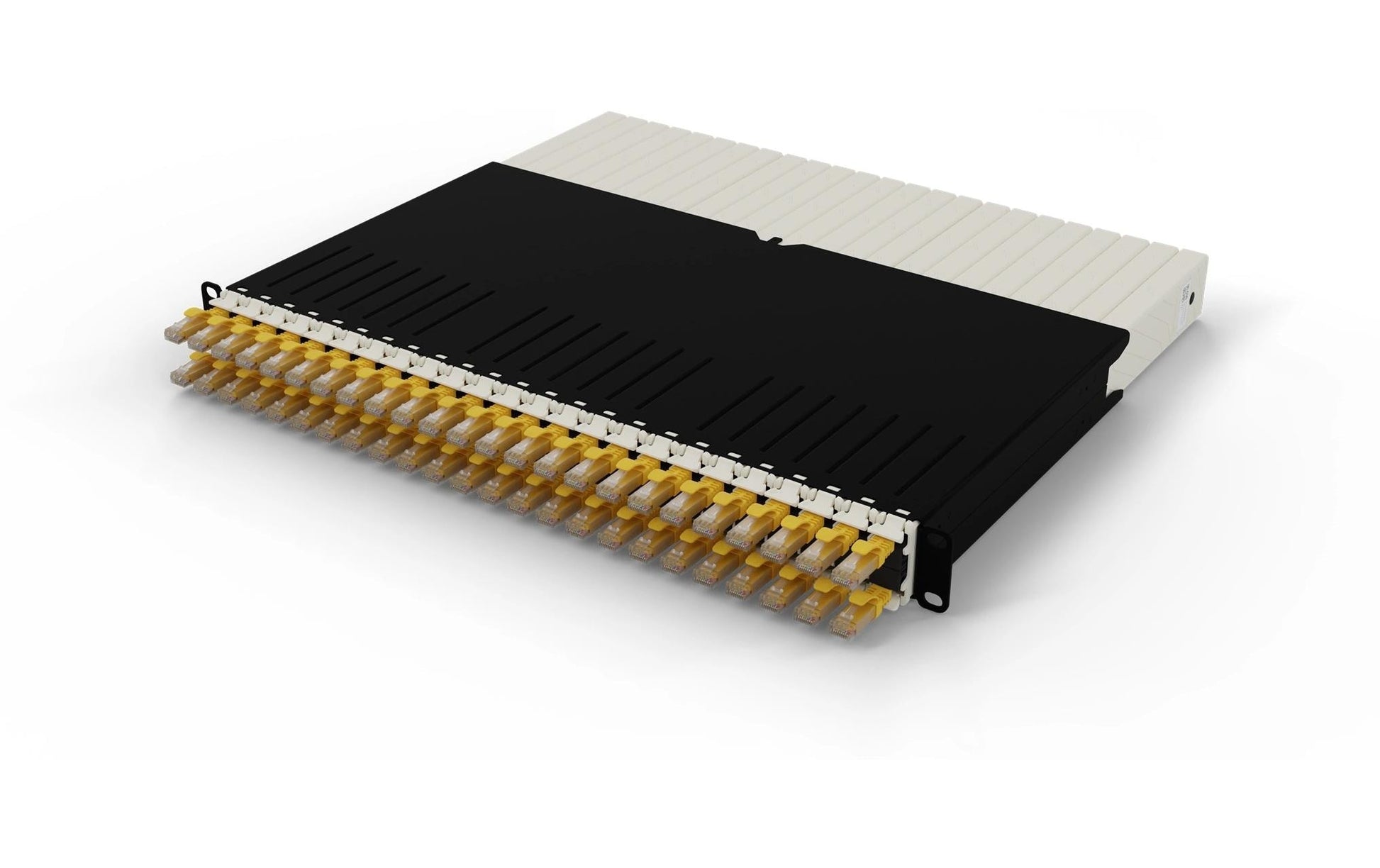 Patchbox Netzwerkkabel – Gelb, UTP