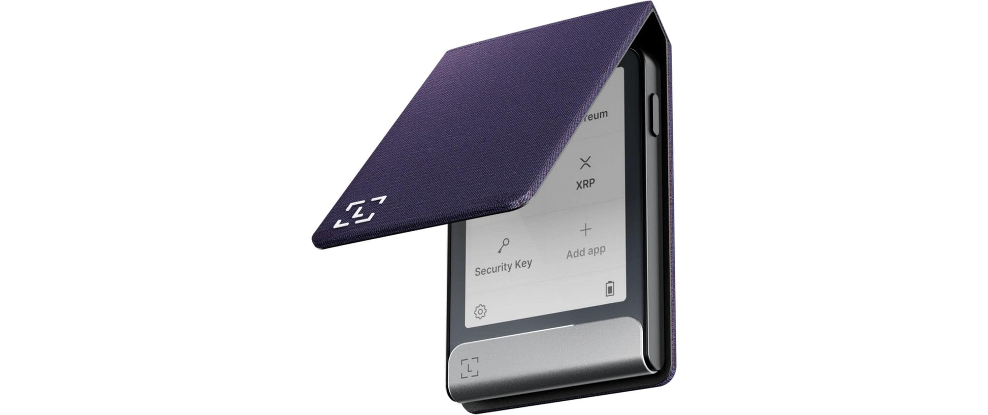 Ledger Magnet-Folio Schutzhülle für Ledger Flex – Violett