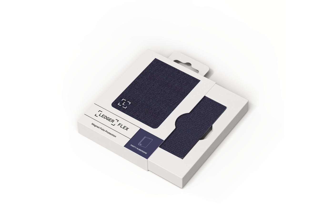 Ledger Magnet-Folio Schutzhülle für Ledger Flex – Violett
