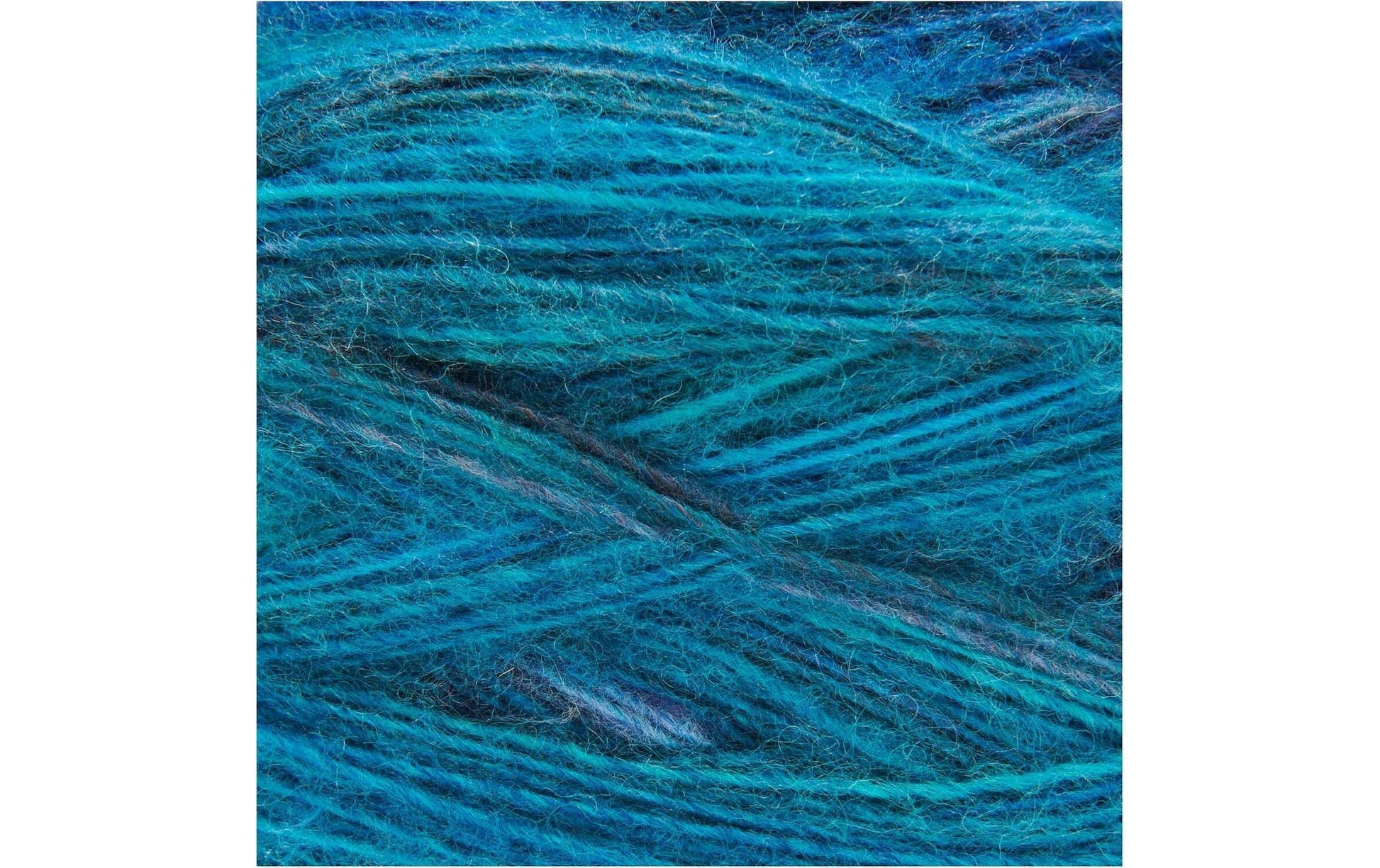 Rico Design Melange Garzato Wolle Aqua – 200 g, 700 m, Nadel 5 mm, 51% Schurwolle/49% Polyacryl, 1 Stk.