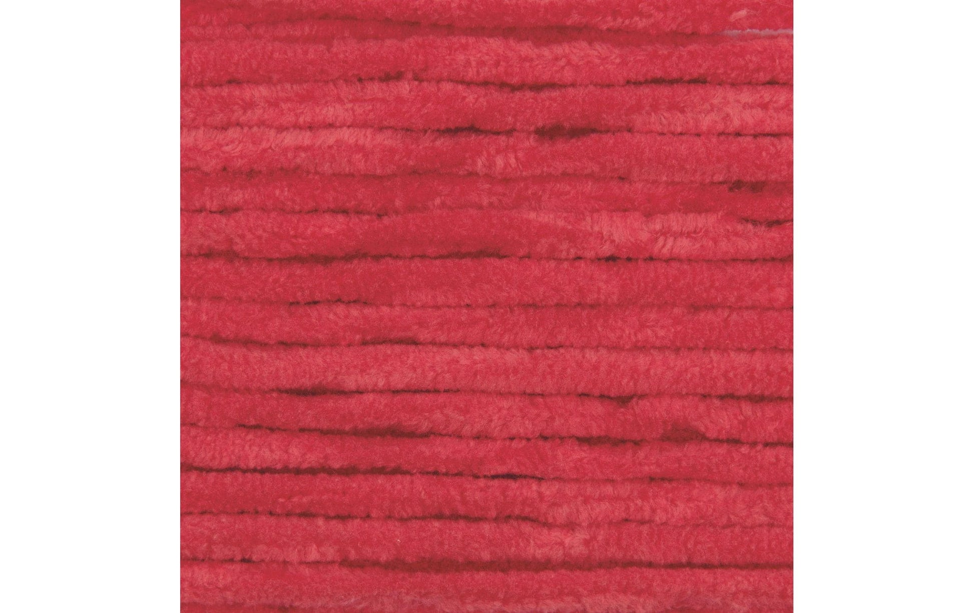 Rico Design Chenillove Wolle Rot – 100 g, 110 m, 100% Polyester, Nadel 5 mm, 1 Stk.