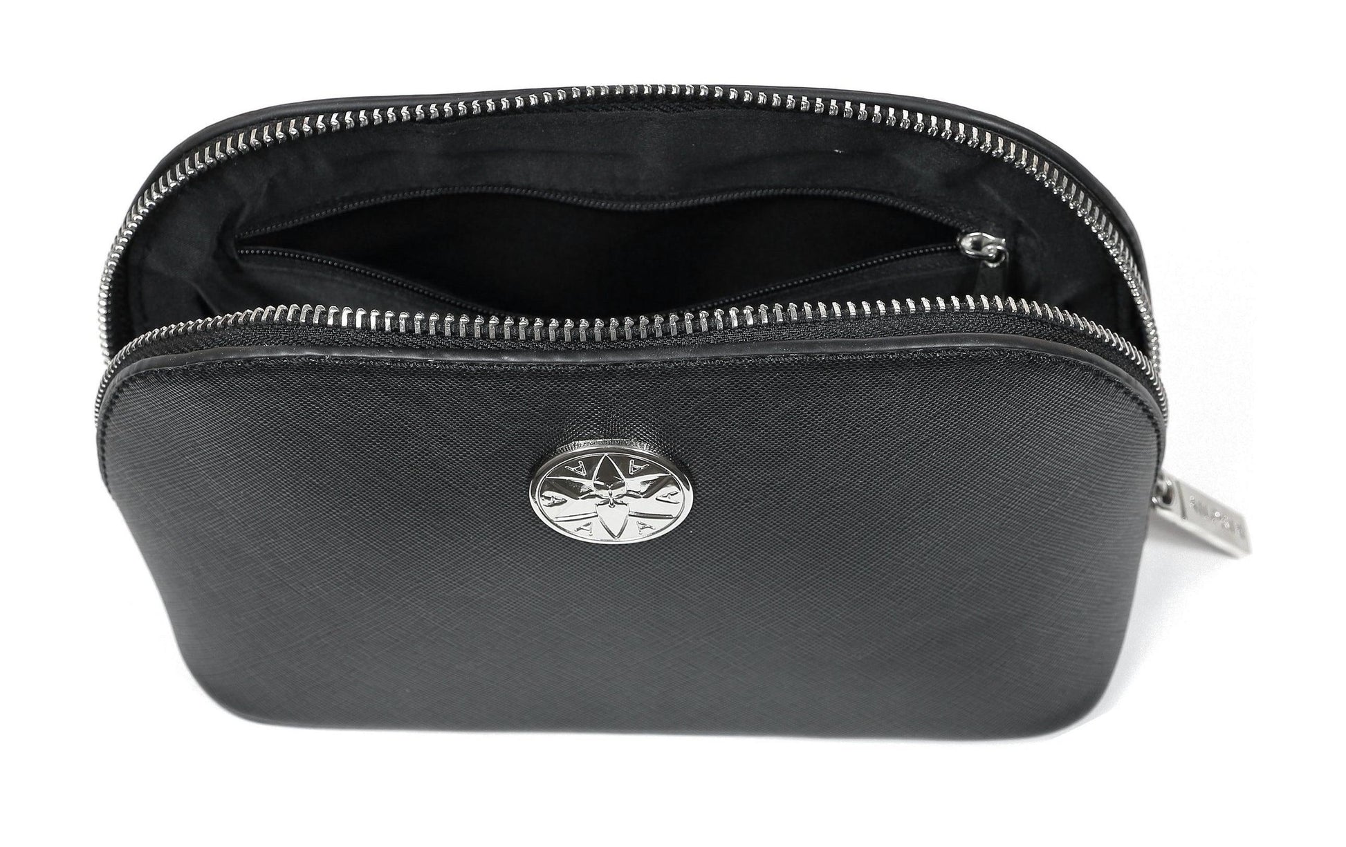 Ailoria COSMOPOLITAN Kosmetiktasche – 20×14×9 cm – schwarz, Kunstleder – 1 Stk.