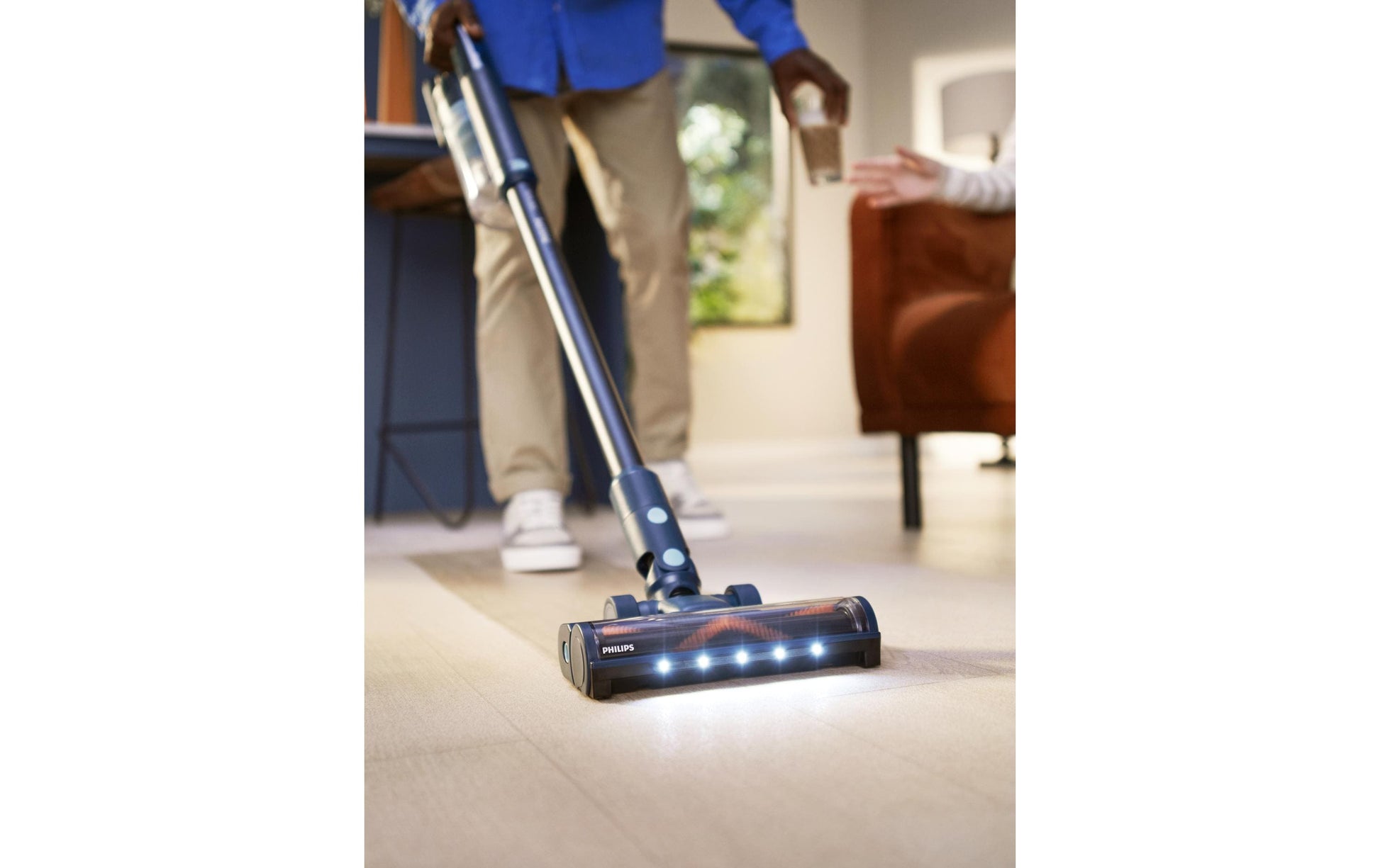 Philips Stabstaubsauger XC5141/01 – 0,6 l, Akkubetrieb, 84 dB(A), 25 V