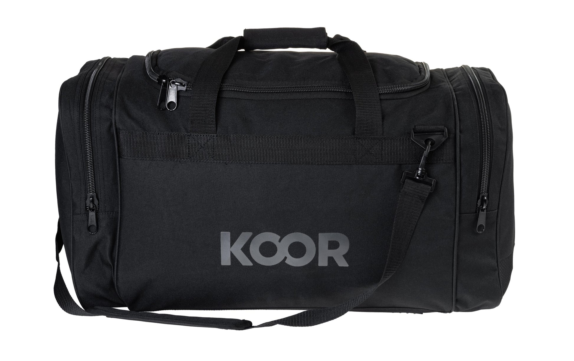 KOOR Sporttasche – 55 l, Polyester, Schwarz, 52 × 36 × 33 cm