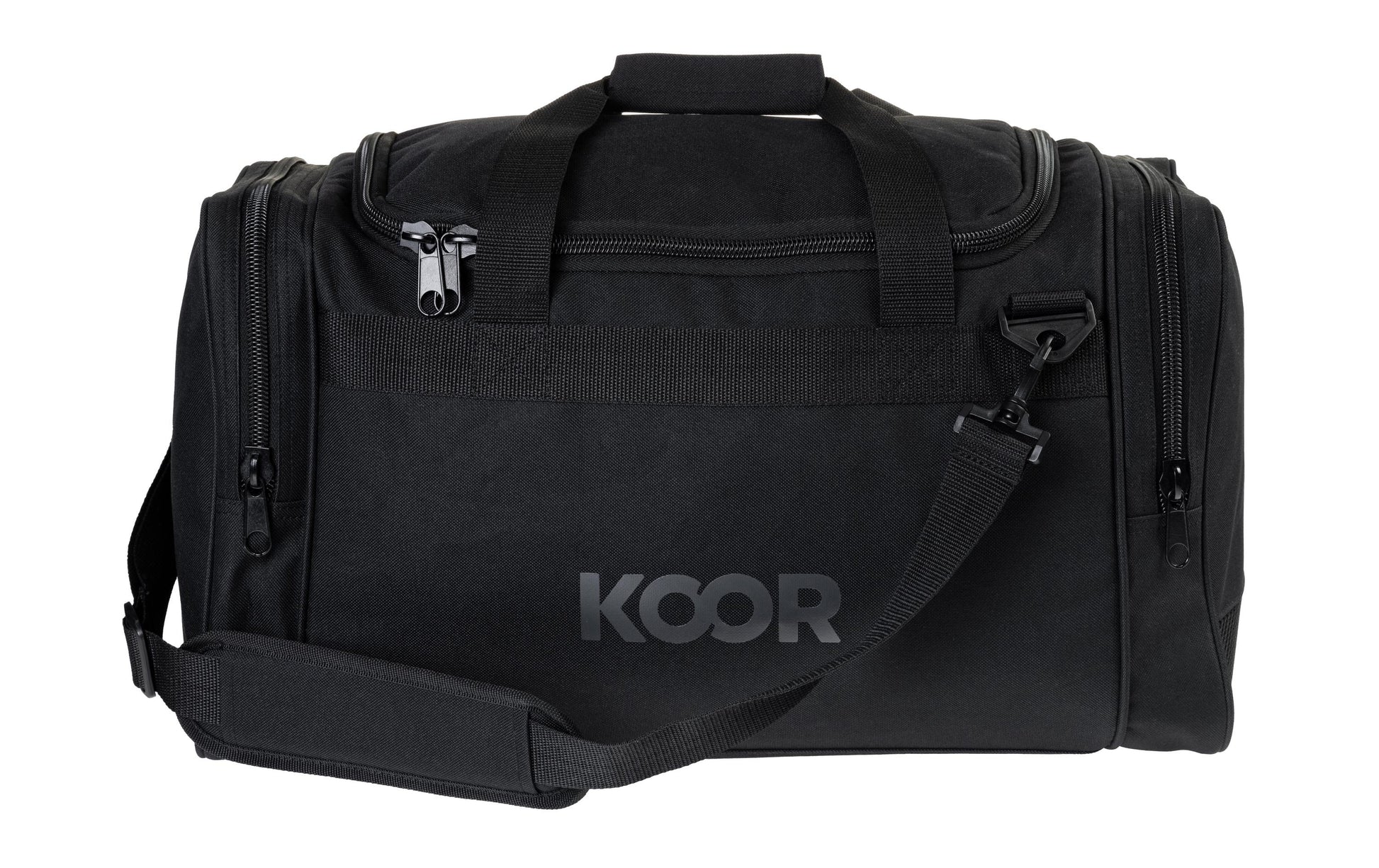 KOOR Sporttasche – 35 l, Polyester, Schwarz, 51 × 25 × 28 cm