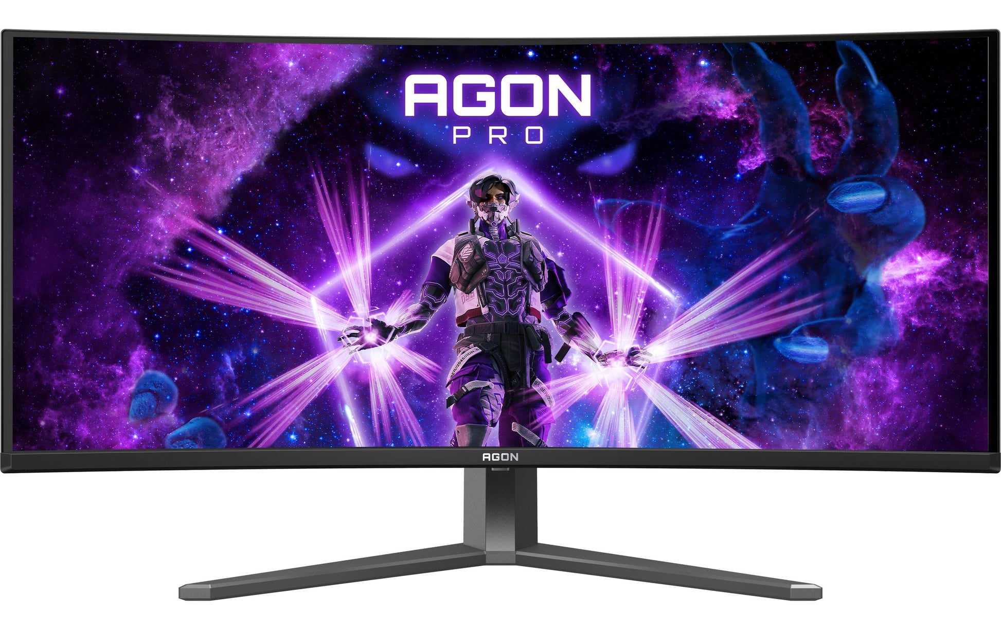 AOC AG346UCD – Monitor, 34", Curved, Lautsprecher integriert, USB-Hub, FreeSync Premium Pro, Schwarz