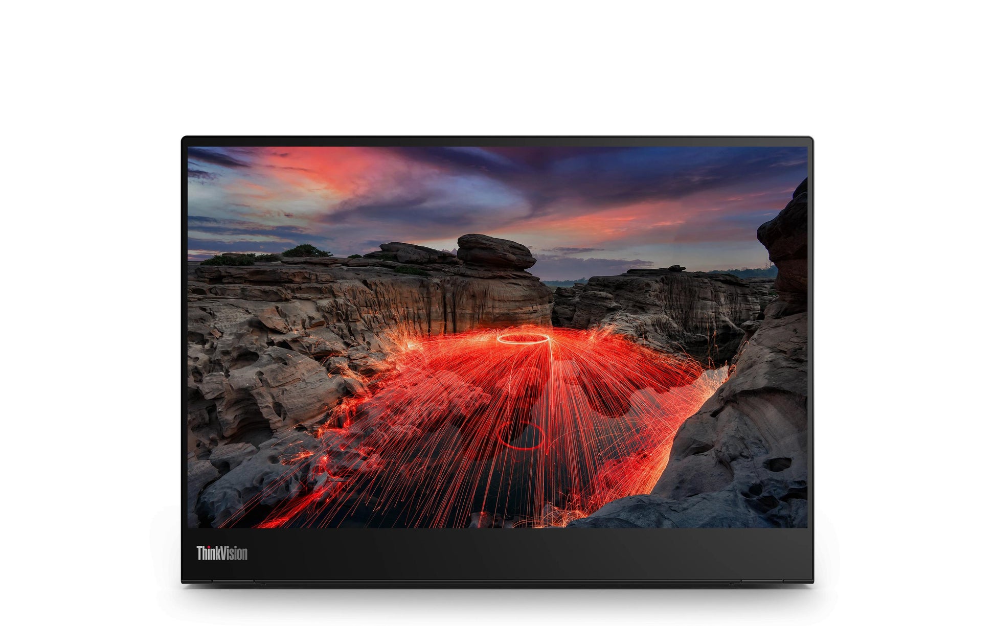 Lenovo ThinkVision – Portabler Monitor, 14,0", 1920 × 1080 (Full HD), IPS, Touch, USB-C