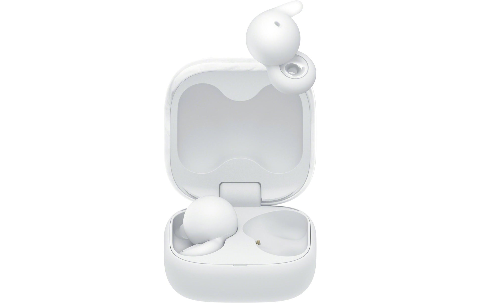 Sony LinkBuds Open WF-L910 – True Wireless In-Ear Headset – Bluetooth 5.3, IPX4 – Weiss – bis 22 h