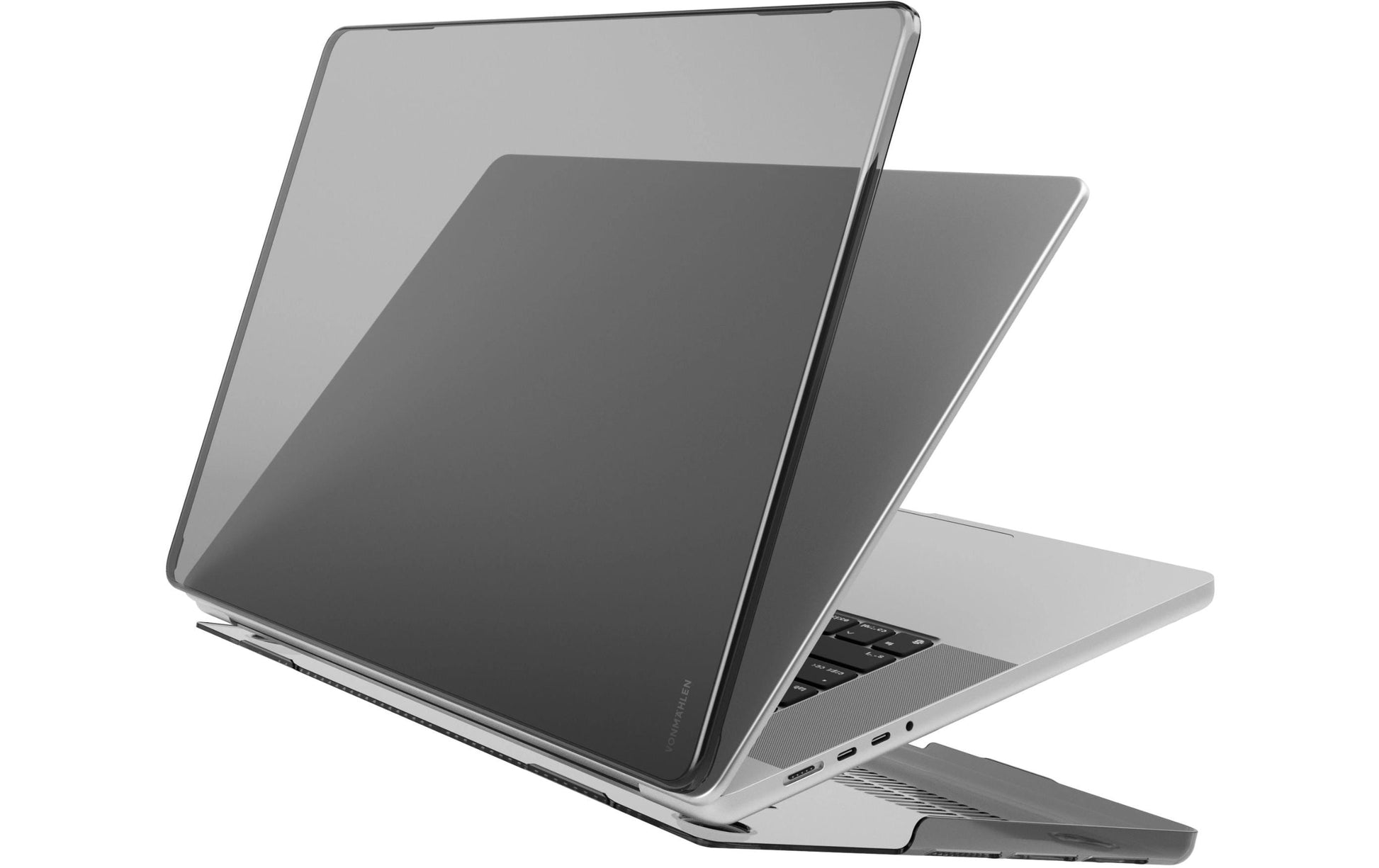 Vonmählen Notebook-Schutzhülle für MacBook Air 13" – Transparent/Schwarz
