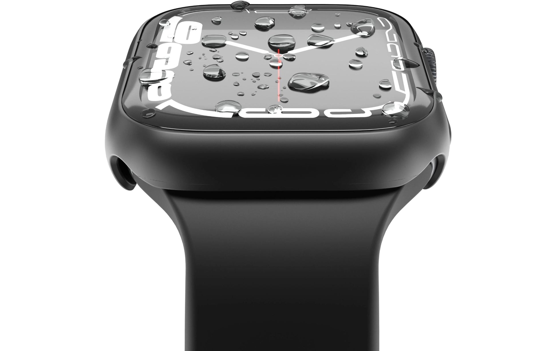 Vonmählen Thin Case 42 mm – Silikon, Schwarz, für Apple Watch Series 10 42 mm