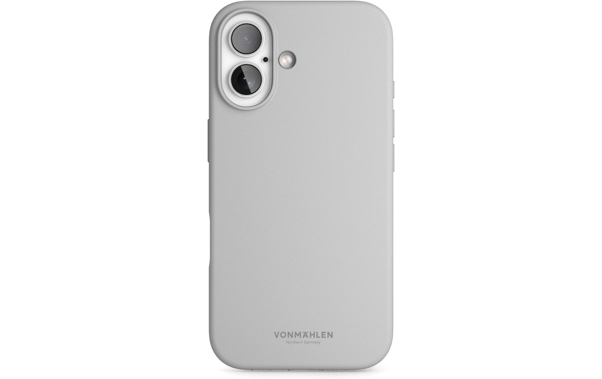 Vonmählen Backcover – für Apple iPhone 16 Plus, MagSafe, Silikon, Hellgrau