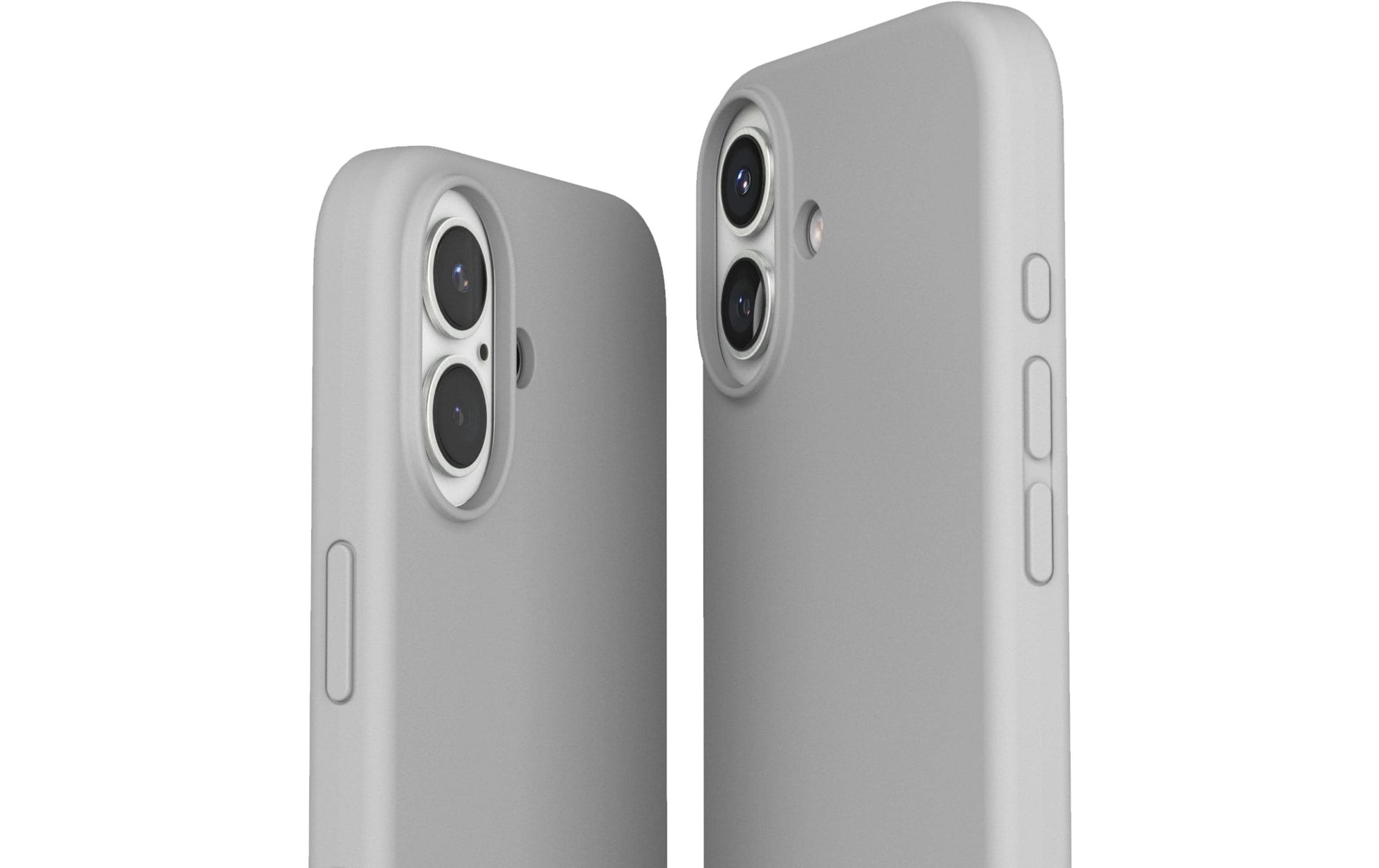 Vonmählen Backcover – für Apple iPhone 16 Plus, MagSafe, Silikon, Hellgrau