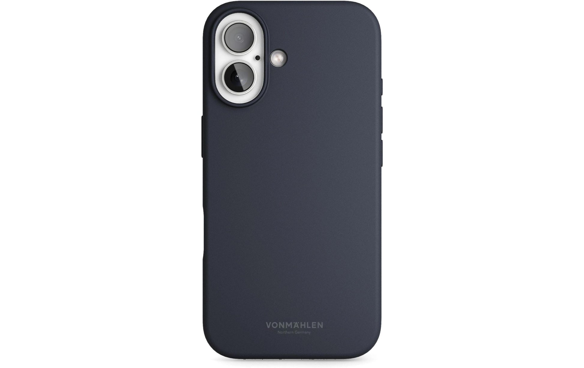 Vonmählen Backcover – für Apple iPhone 16 – Navy – Silikon – MagSafe-kompatibel