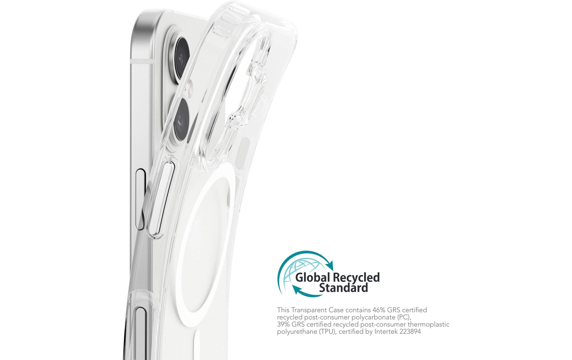Vonmählen Backcover – für Apple iPhone 16, MagSafe, Kunststoff, Transparent