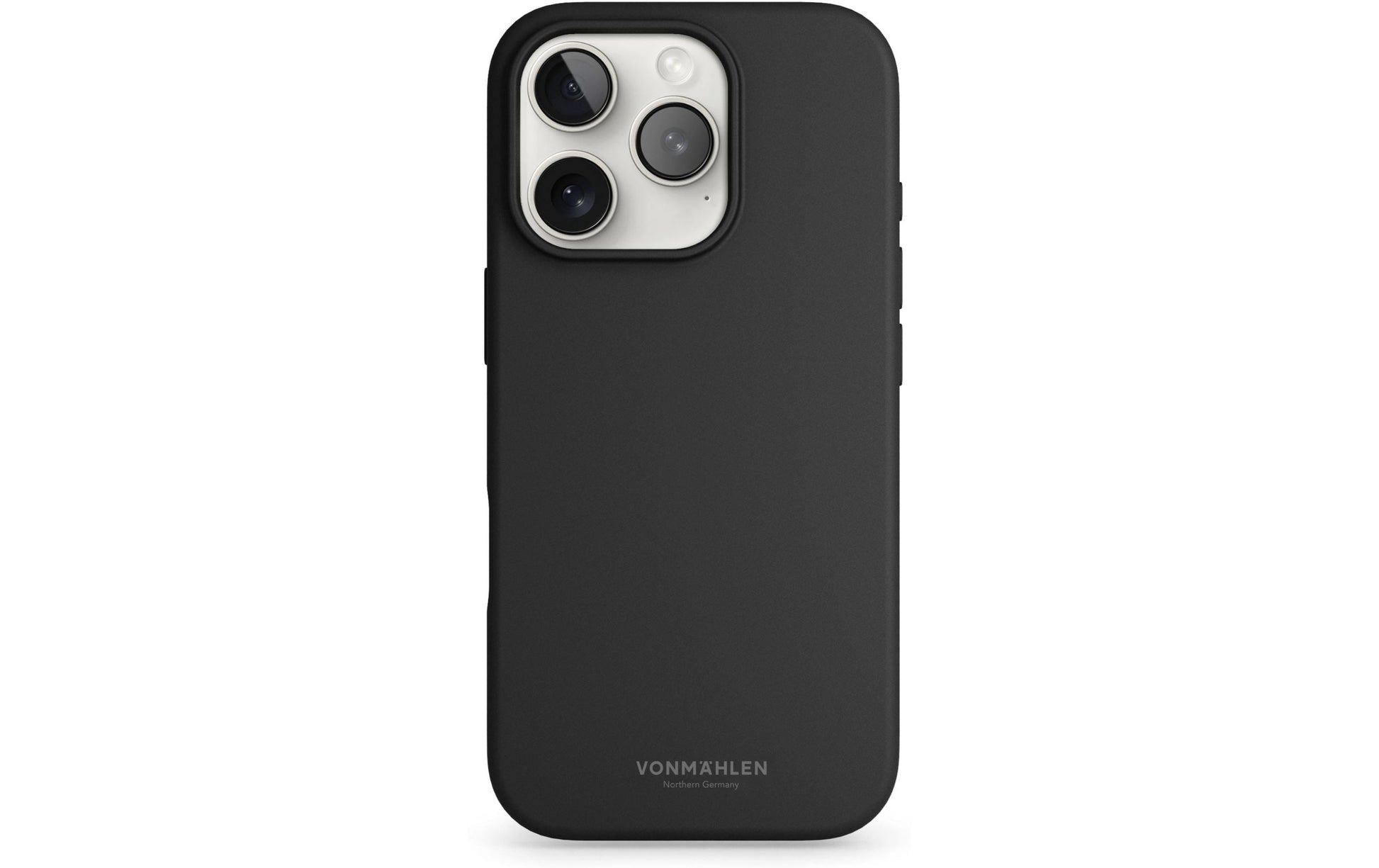 Vonmählen Backcover – für Apple iPhone 16 Pro Max, MagSafe, Silikon, Schwarz