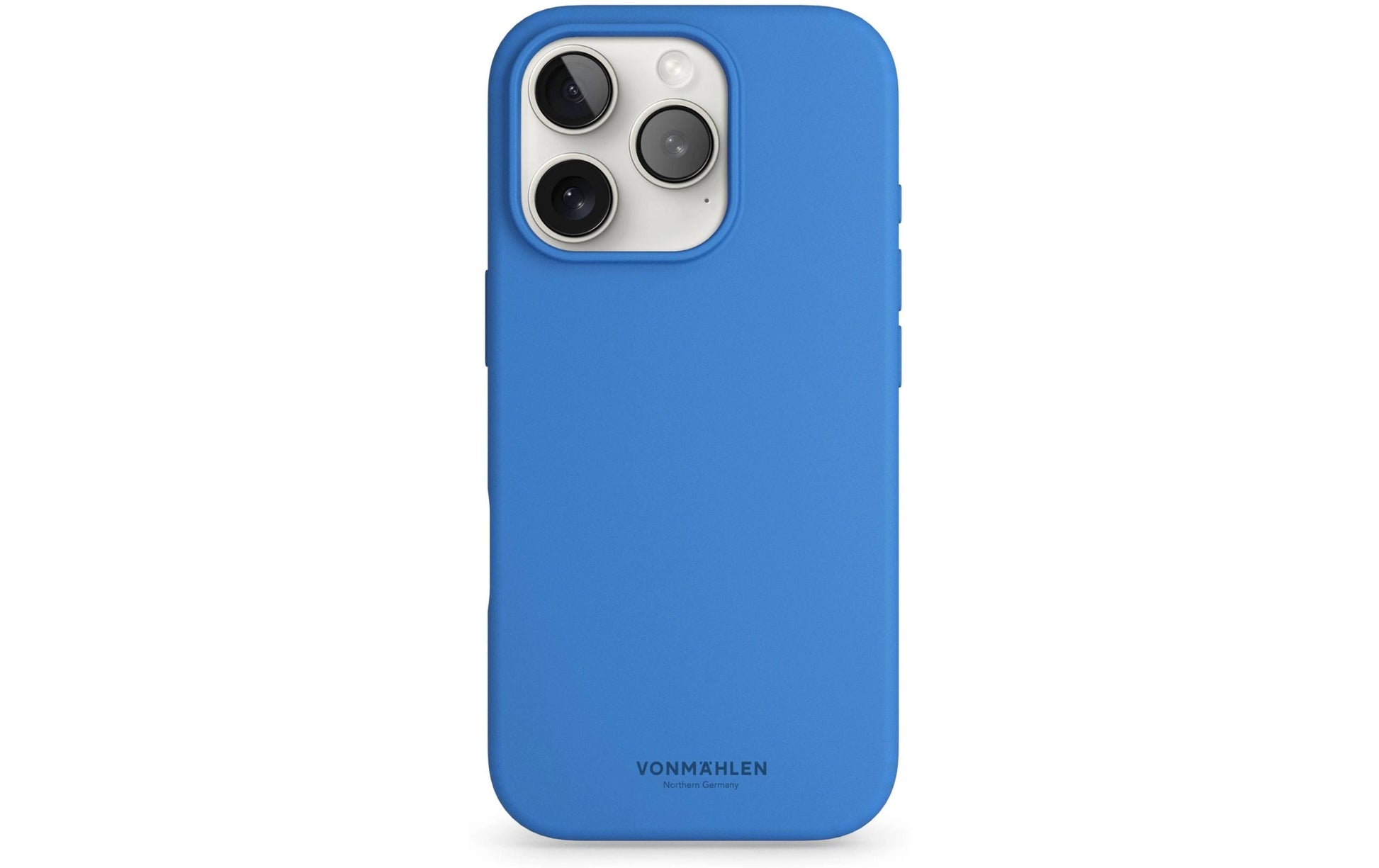 Vonmählen Backcover – für Apple iPhone 16 Pro – Eisblau – Silikon, MagSafe-kompatibel, schockresistent