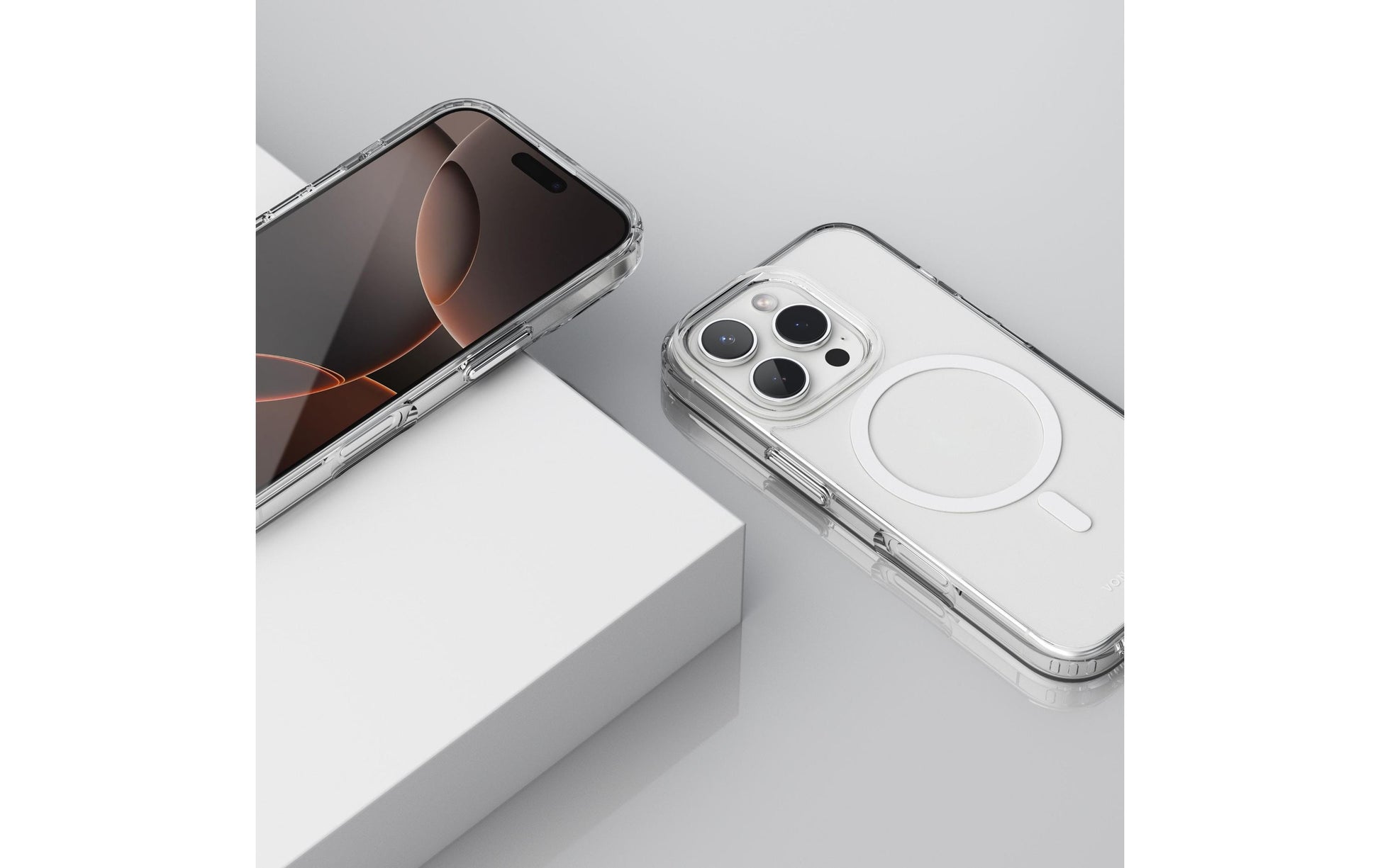 Vonmählen Backcover – für Apple iPhone 16 Pro Max, MagSafe, Kunststoff, Transparent