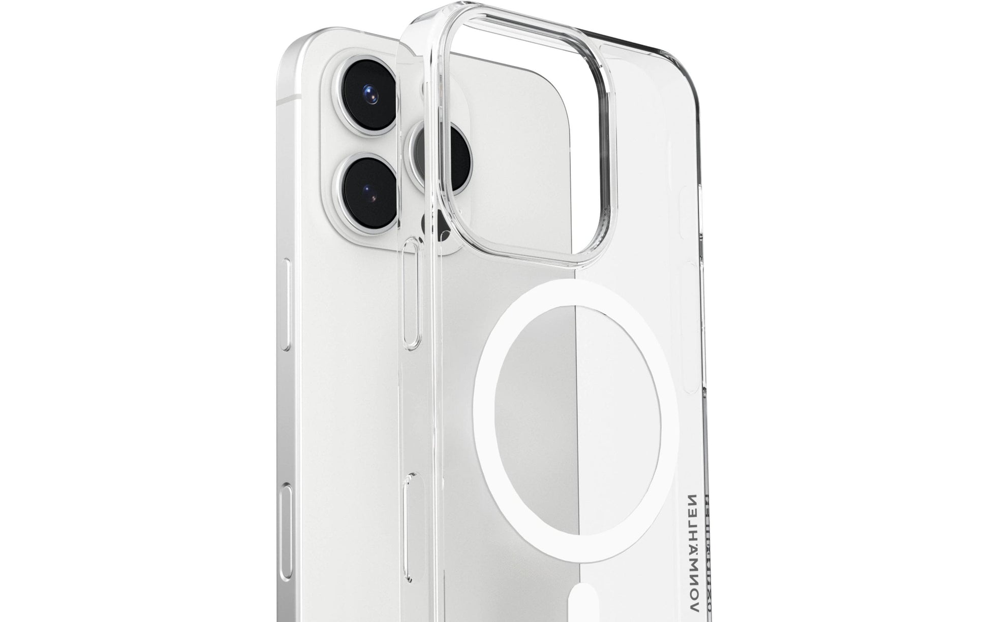 Vonmählen Backcover – für Apple iPhone 16 Pro Max, MagSafe, Gehärtetes Glas, Transparent