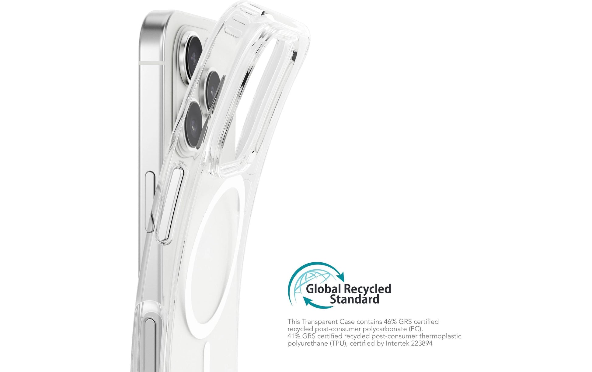 Vonmählen Backcover – für Apple iPhone 16 Pro Max, MagSafe, Kunststoff, Transparent