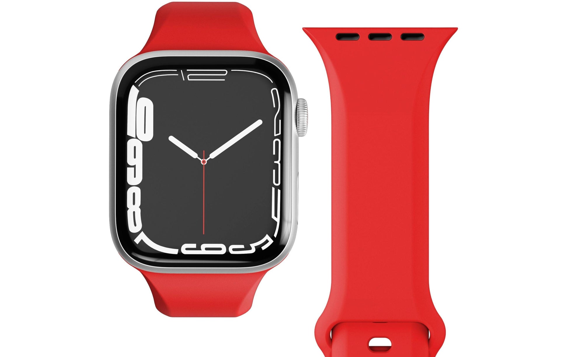 Vonmählen Classic Band 2 – Silikon, Firecracker, für Apple Watch 38/40/41 mm
