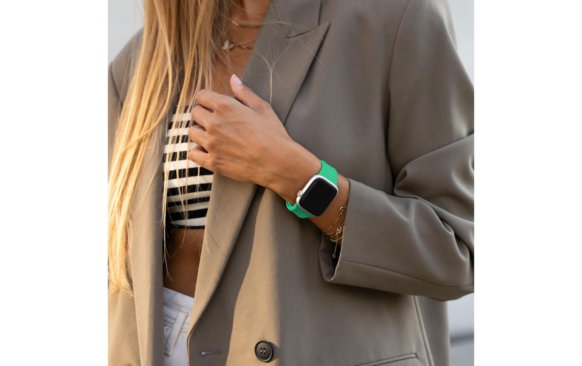 Vonmählen Classic Band 2 – Sportband, Green Haven, für Apple Watch
