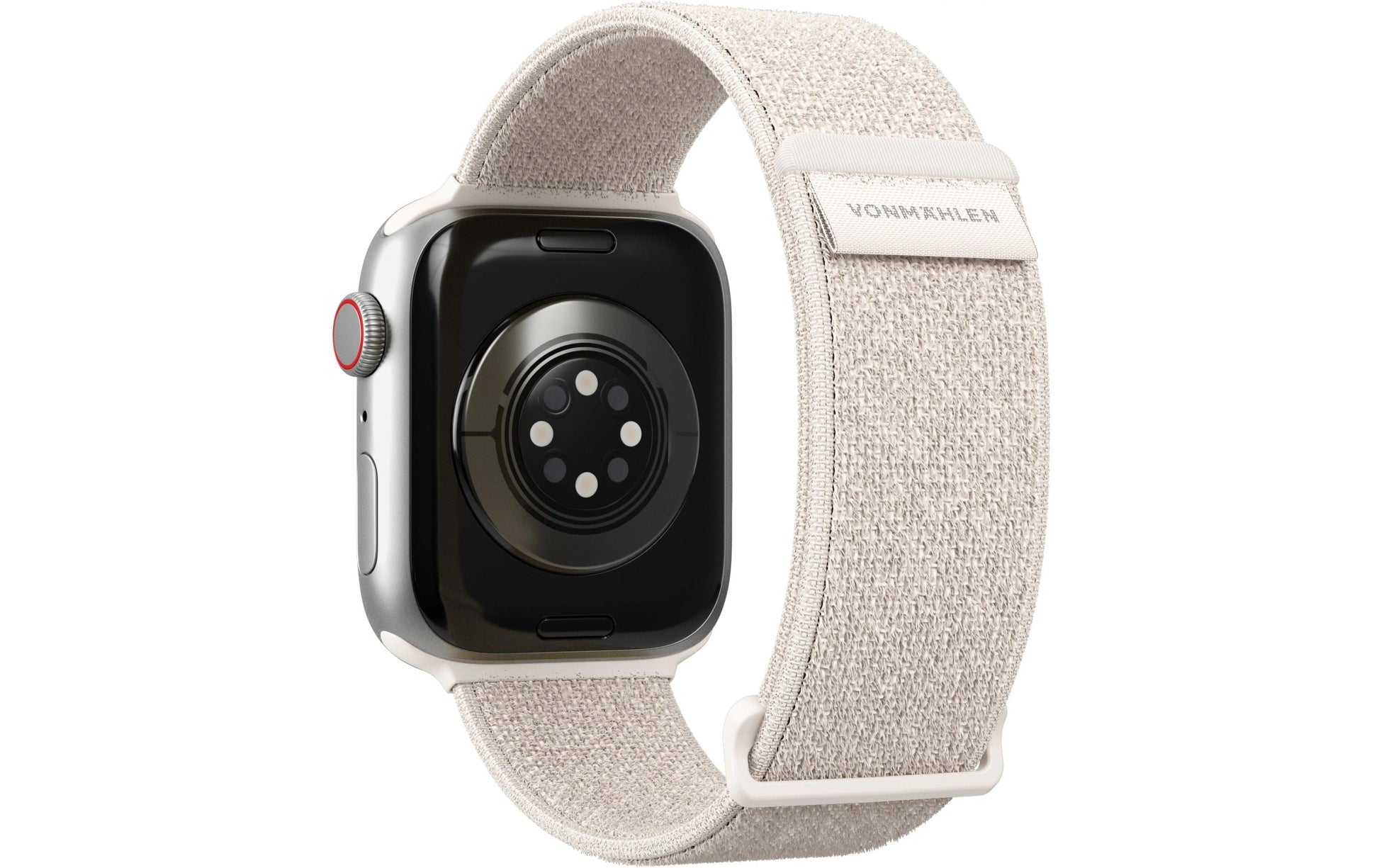 Vonmählen Fitness Loop 2 – Armband – für Apple Watch (diverse Grössen), Creme, Nylon
