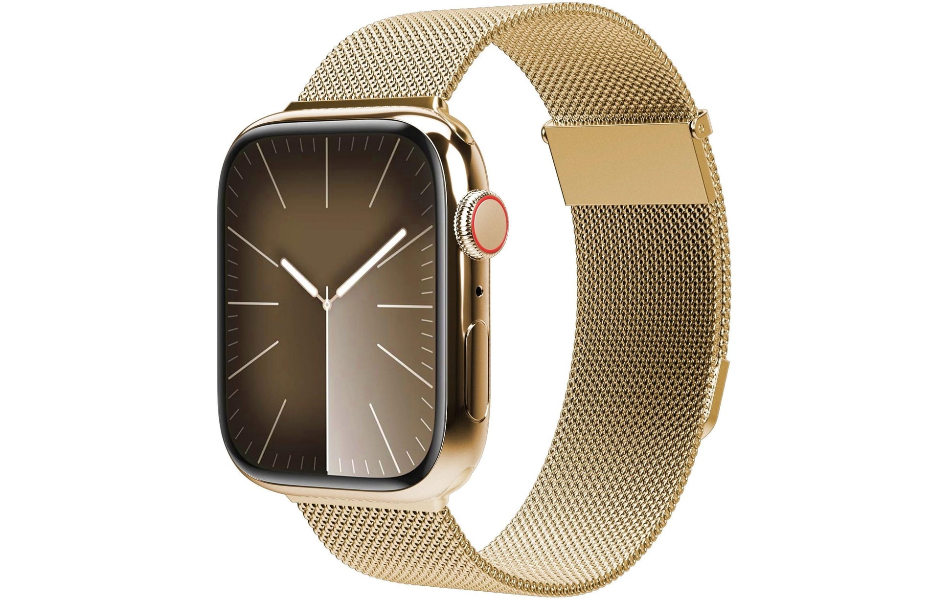 Vonmählen Milanese Loop 2 – Edelstahl Gold, für Apple Watch 40/41/42 mm