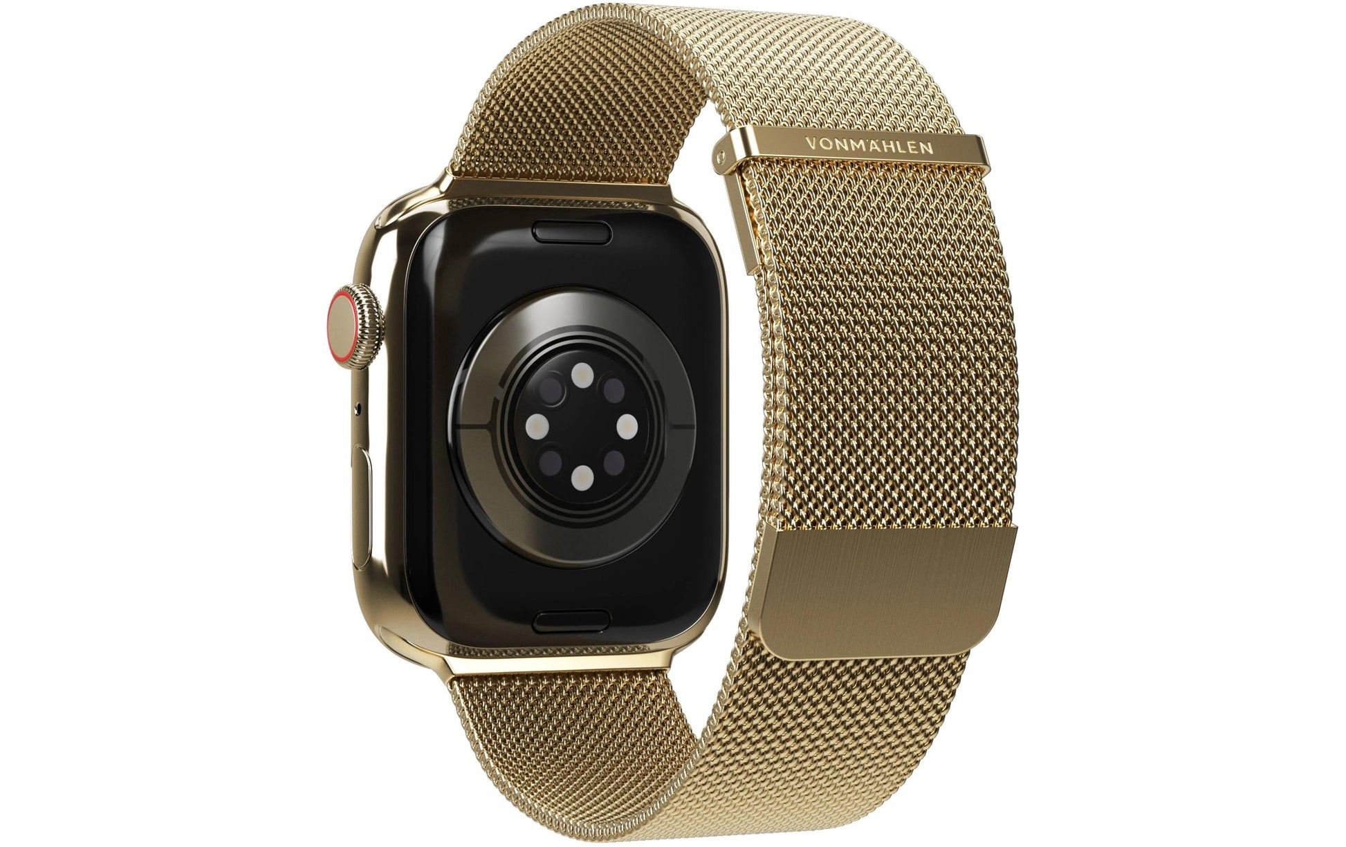 Vonmählen Milanese Loop 2 – Armband – für Apple Watch (diverse Grössen), Gold, Edelstahl
