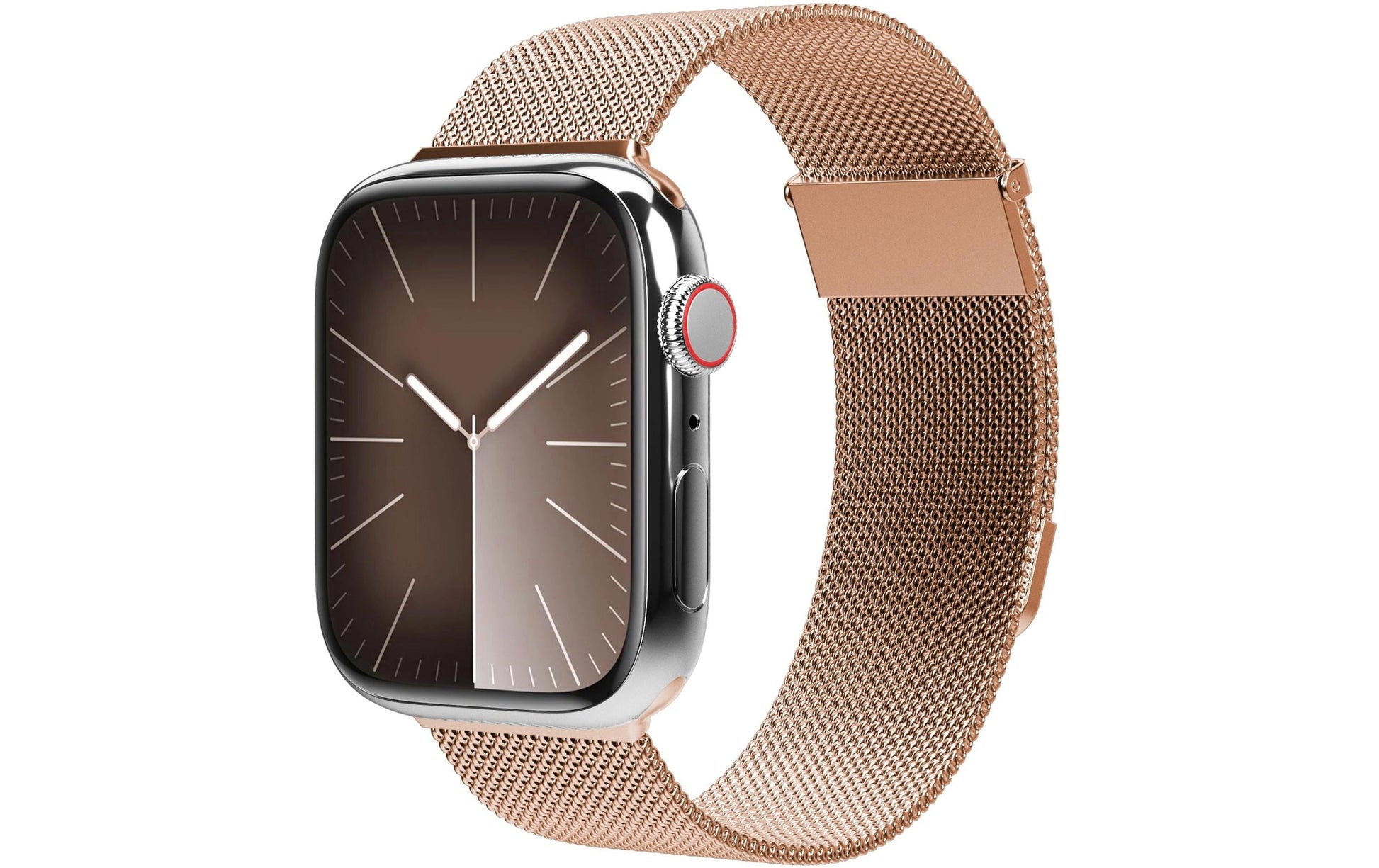 Vonmählen Milanese Loop 2 – Roségold, für Apple Watch 40 mm, 41 mm, 42 mm