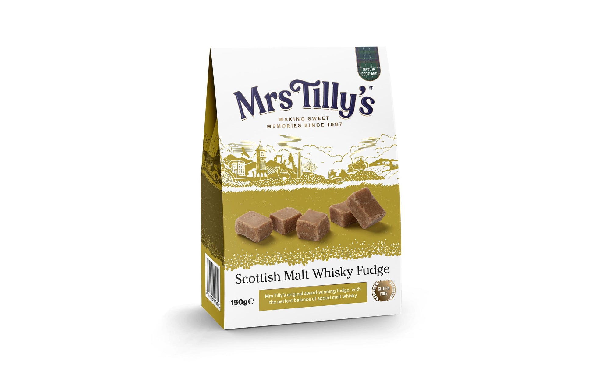 Mrs Tilly's Malt Whisky Fudge – Lutschbonbons – 150 g