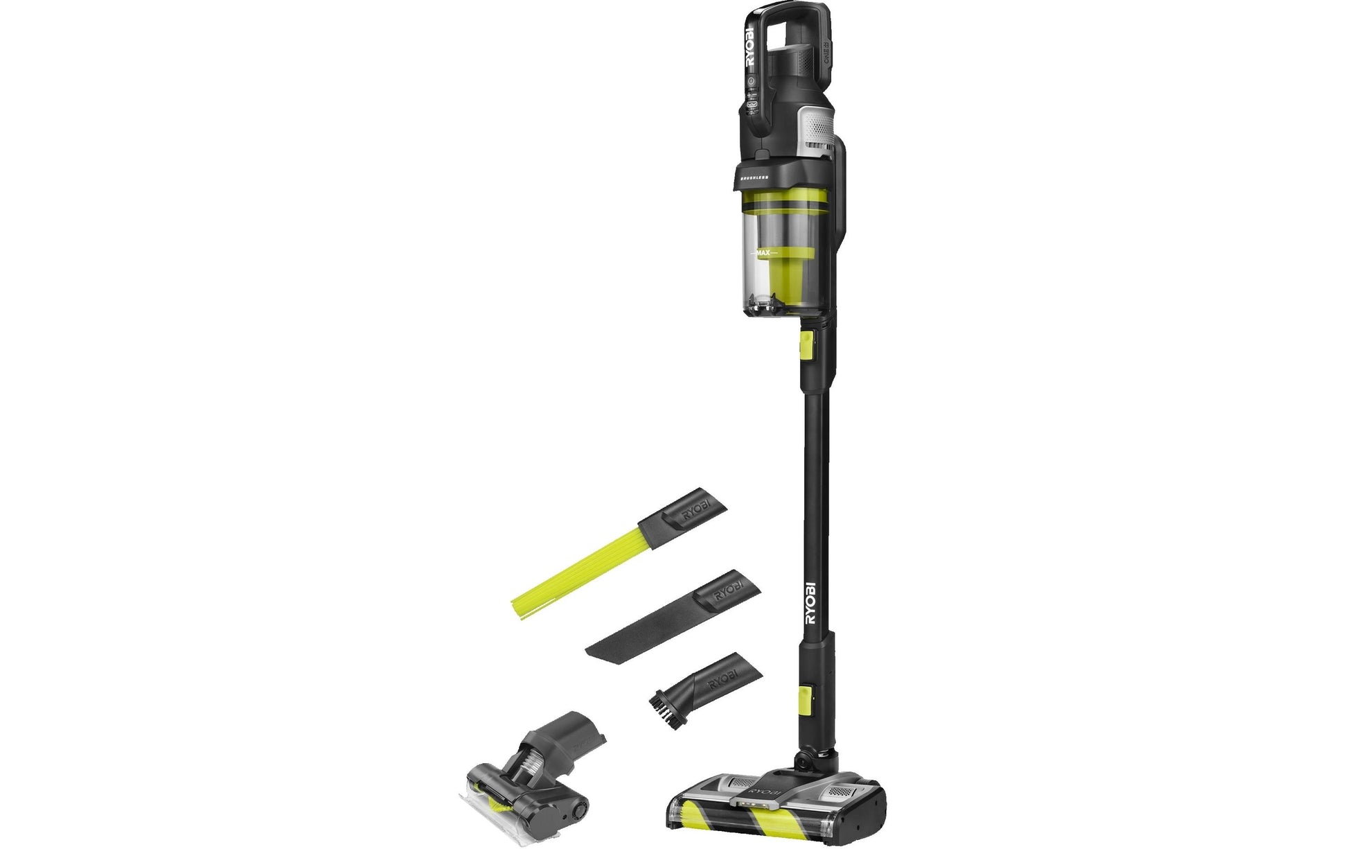 Ryobi Bodensauger RASV18BL-0 – Akkubetrieb, 63 dB(A), 18 V, 3,7 kg