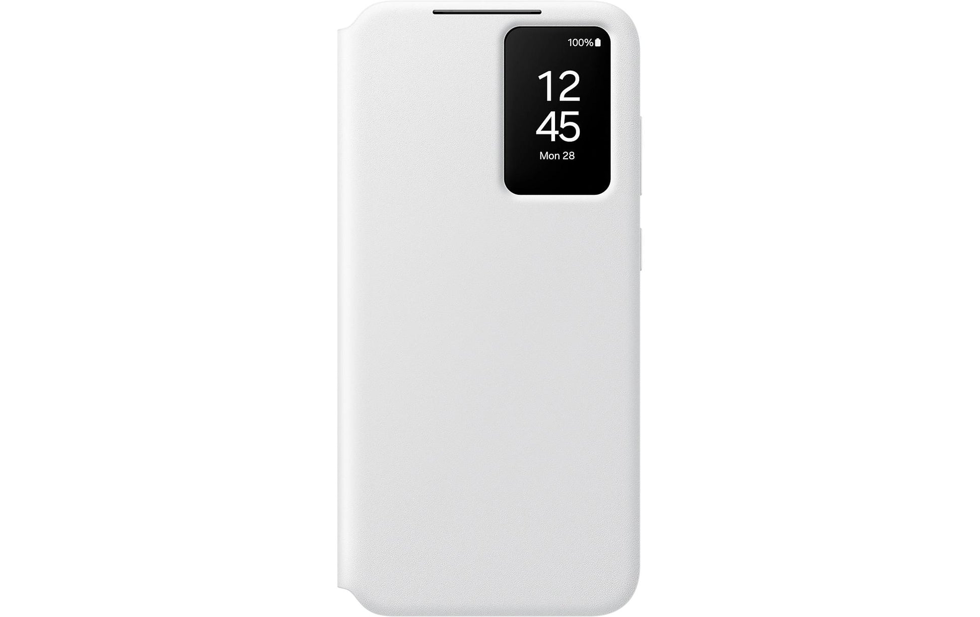 Samsung Booklet-Hülle – für Samsung Galaxy S24 FE – weiss – mit Kartenfach