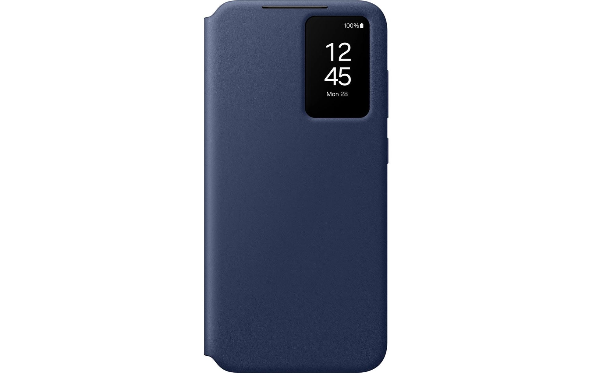 Samsung Smart View Wallet – Wallethülle – für Samsung Galaxy S24 FE, Recycling-Kunststoff, Dunkelblau