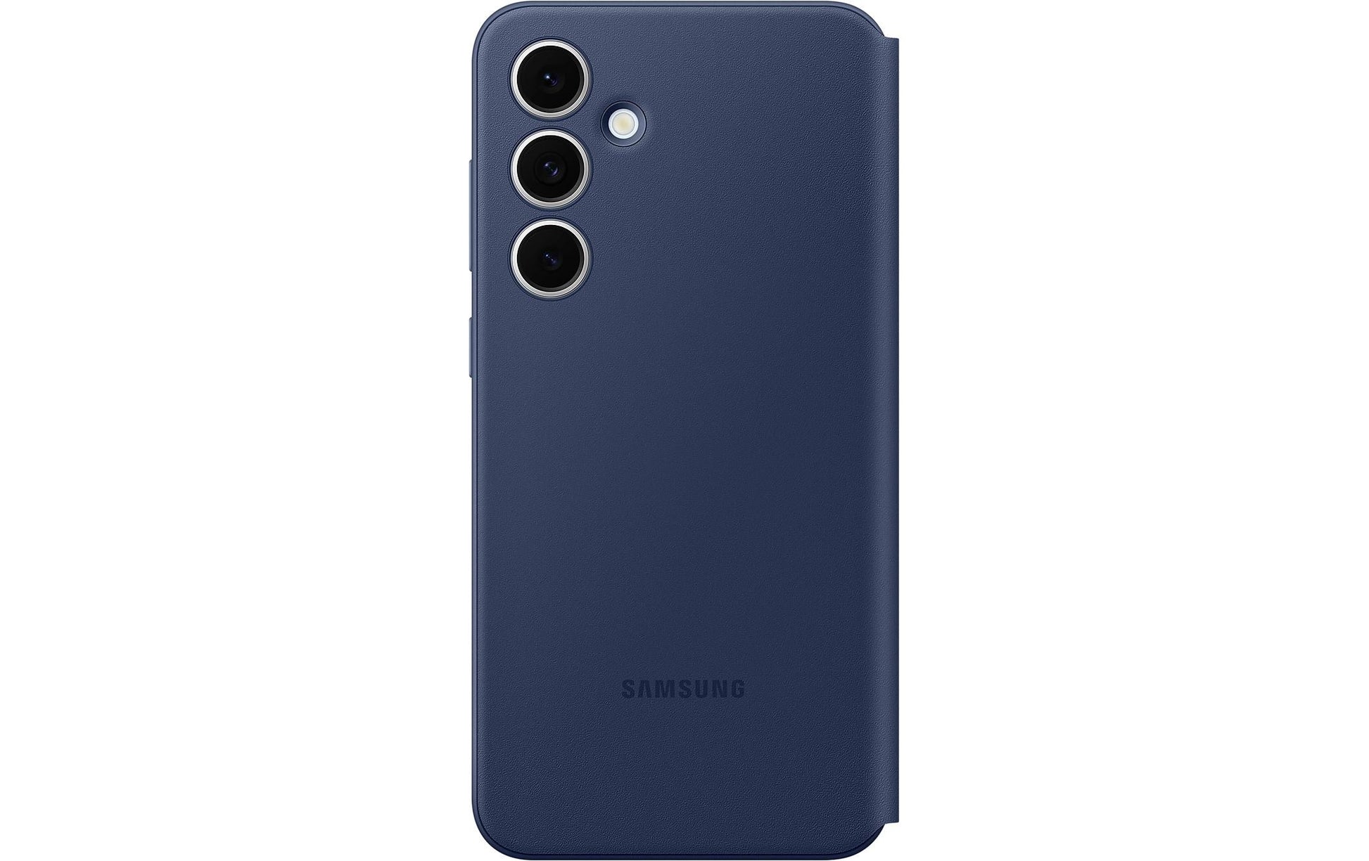 Samsung Smart View Wallet – Wallethülle – für Samsung Galaxy S24 FE, Recycling-Kunststoff, Dunkelblau
