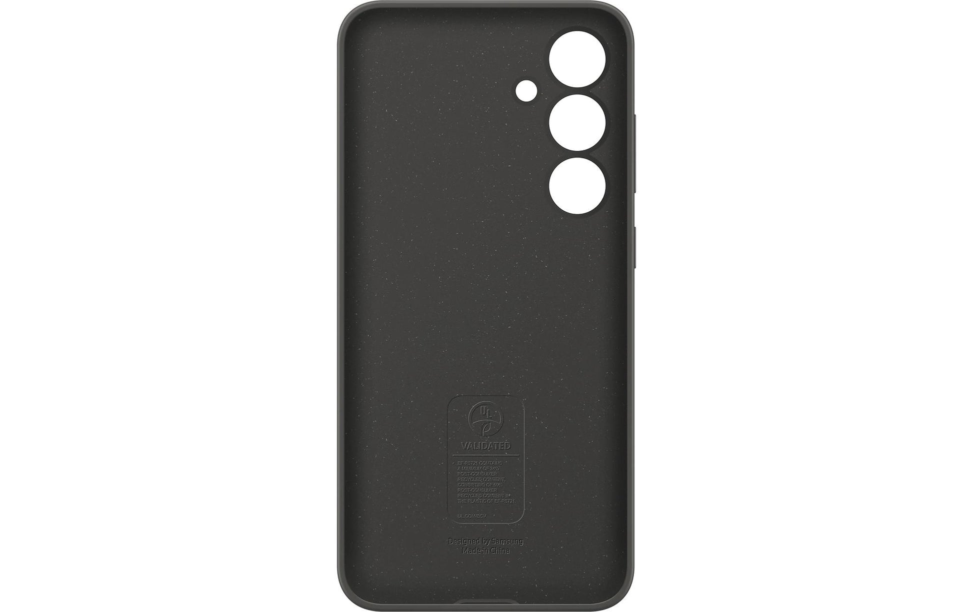 Samsung Backcover – für Samsung Galaxy S24 FE, Silikon, Schwarz