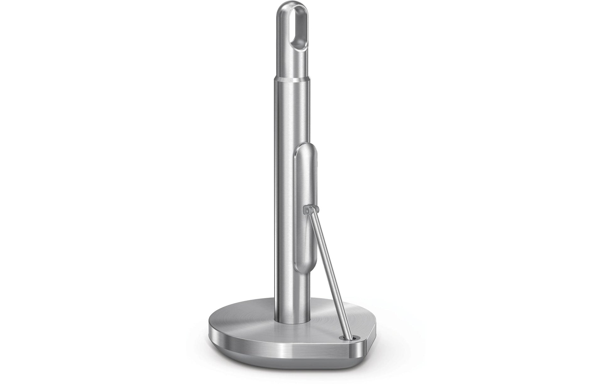 simplehuman KT1203 – Küchenrollenhalter Edelstahl, 20,3 × 17,8 × 38,1 cm, silber (gebürstet)