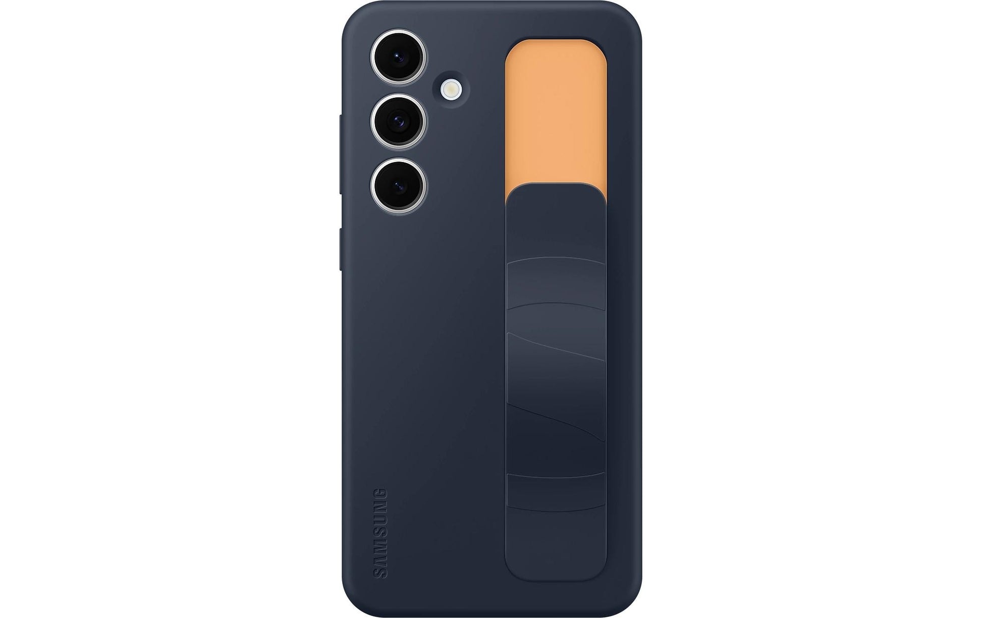 Samsung Backcover – für Samsung Galaxy S24 FE, mit Ständer, Silikon, Schwarz