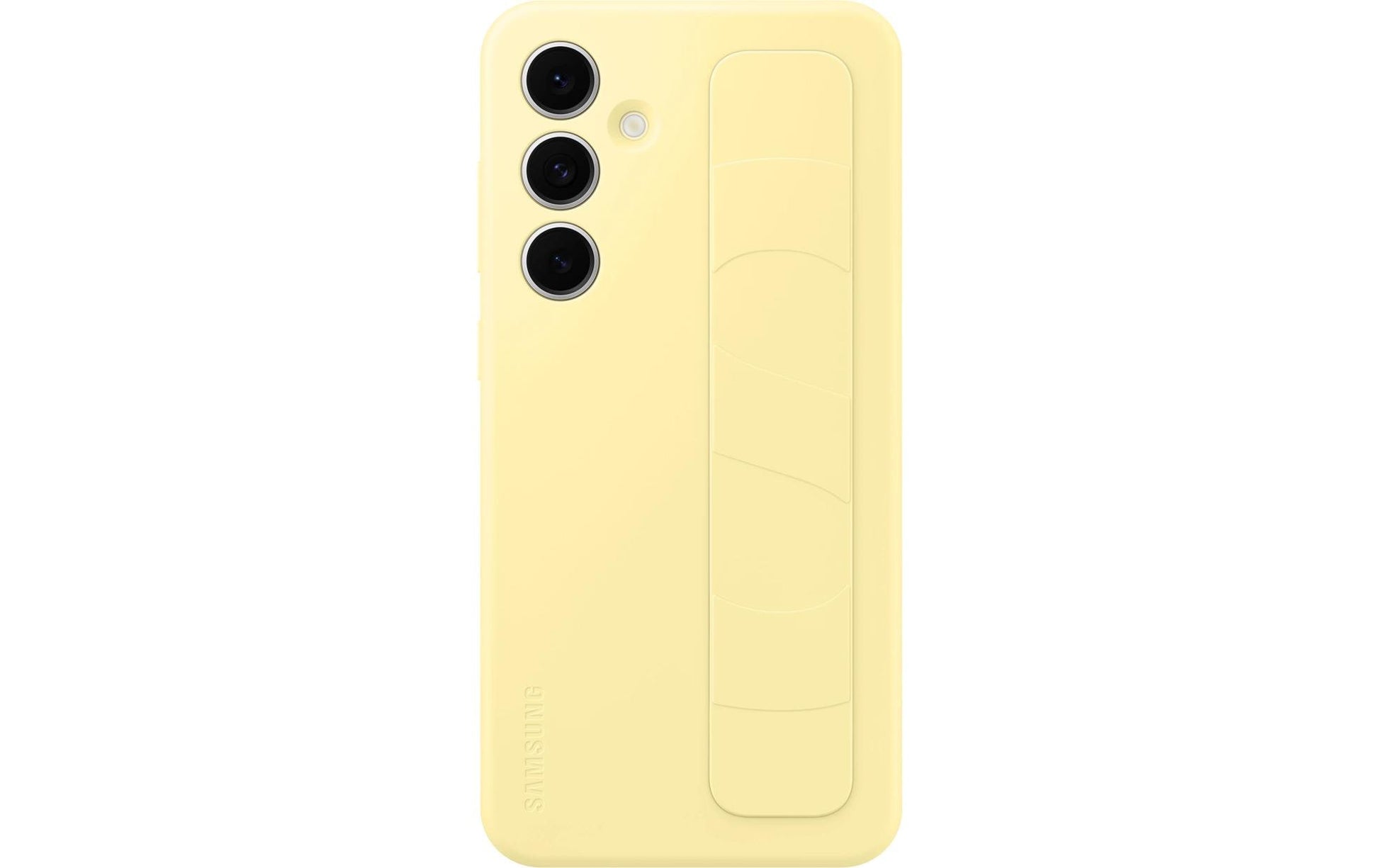 Samsung Backcover – für Galaxy S24 FE – gelb – Silikon