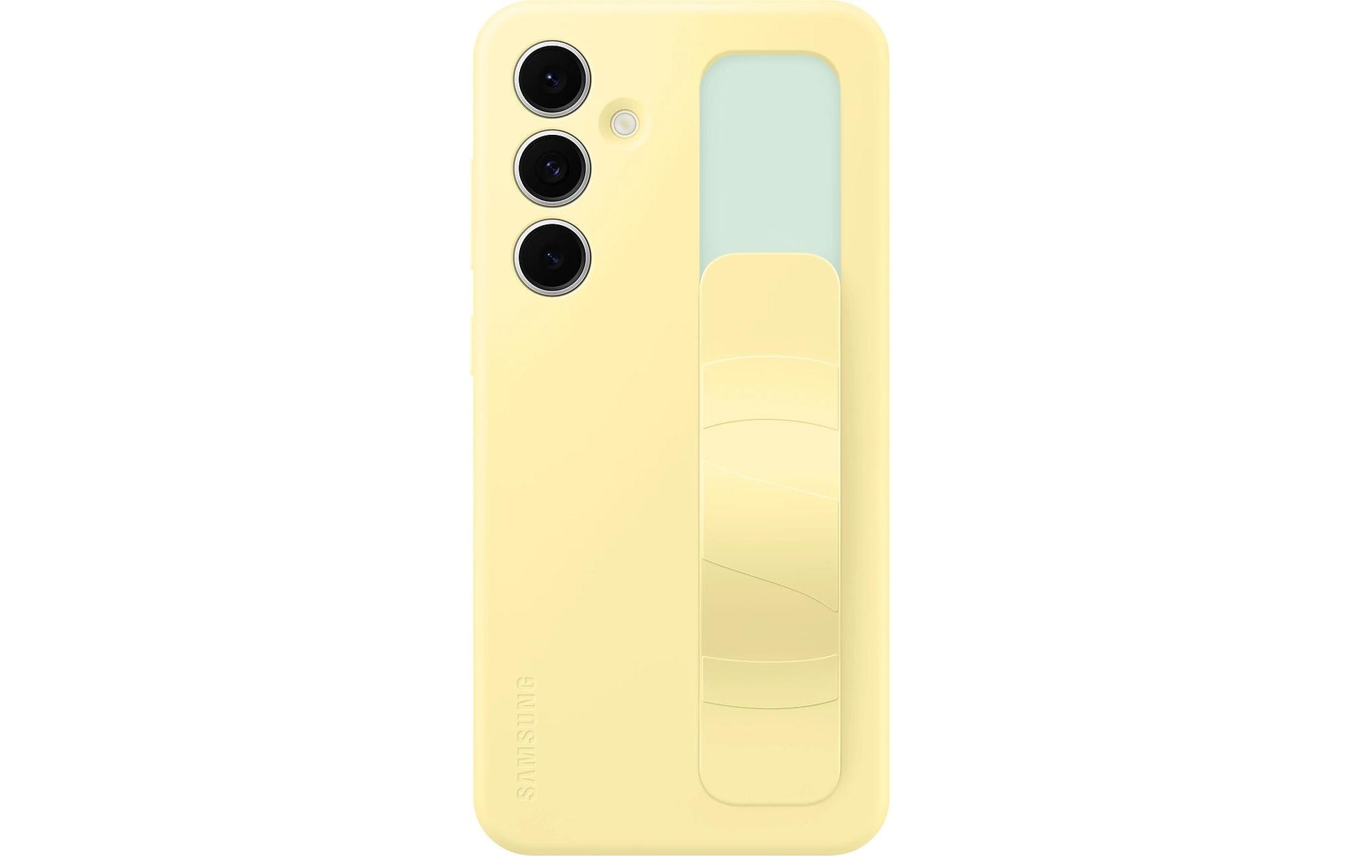 Samsung Backcover – für Galaxy S24 FE – gelb – Silikon