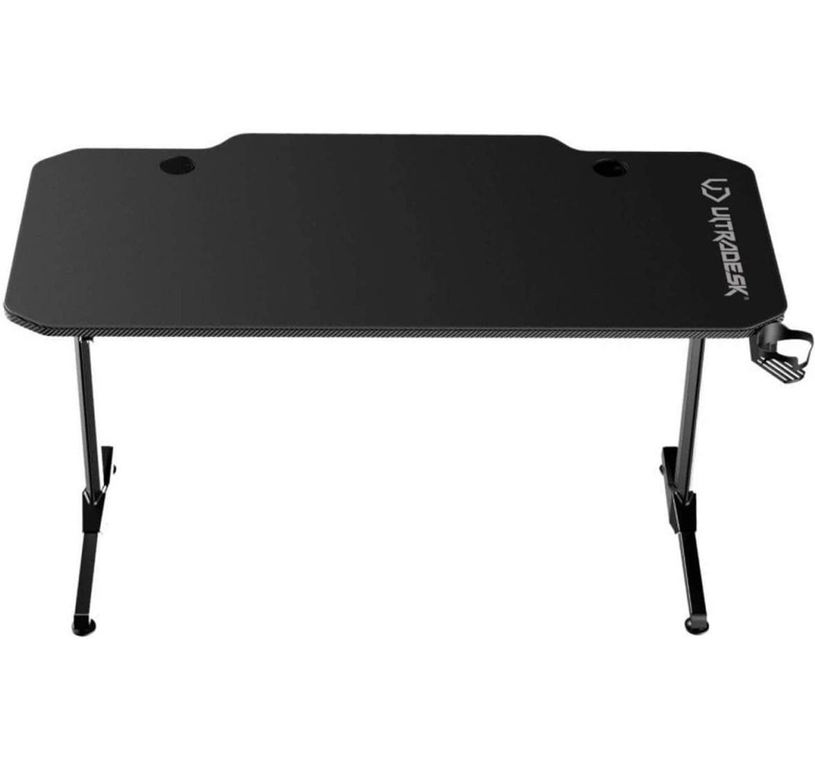 Ultradesk Frag Gaming-Tisch – 140 × 60 cm, schwarz, Metall