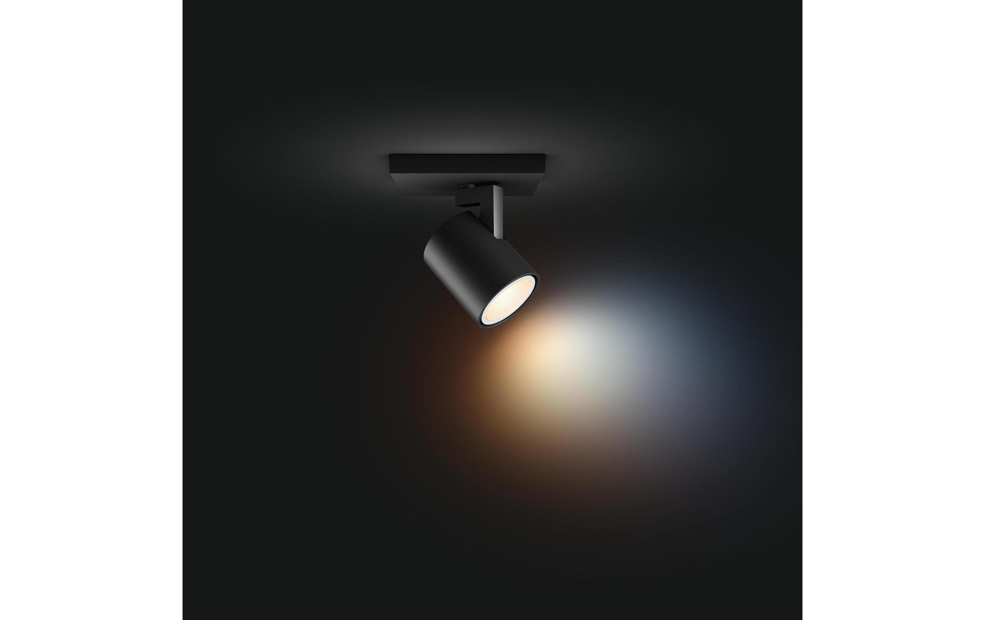 Philips Hue Spot LED White ambiance Runner – Bluetooth, dimmbar – 2’200–6’500 K – 350 lm, 4,2 W – GU10 – schwarz