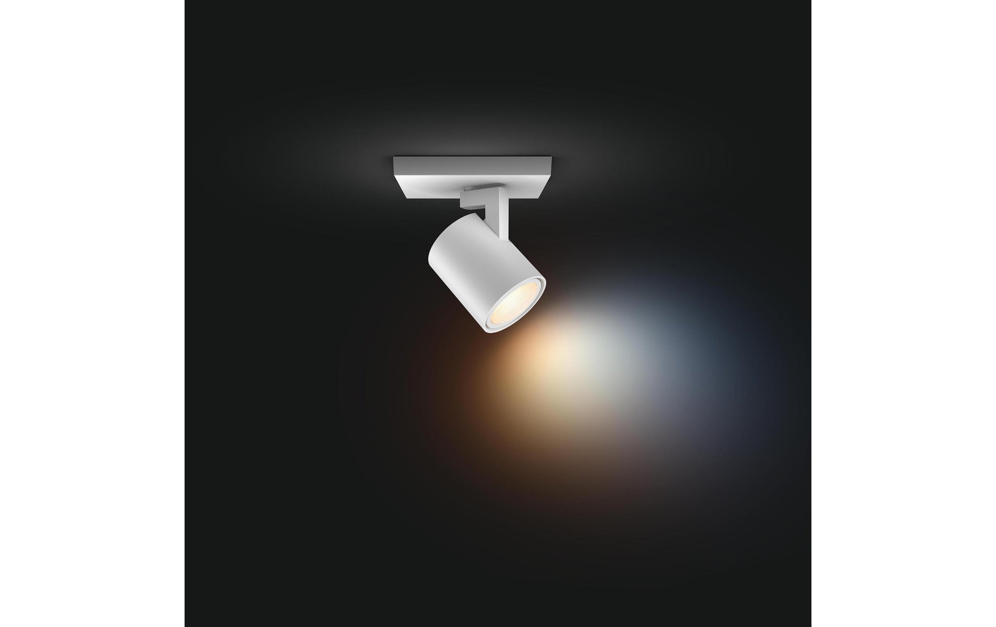 Philips Hue Einbaustrahler LED – Zigbee, dimmbar – 2’200–6’500 K