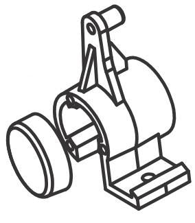 Zebra Scharnier G105910-074 – für GC420t