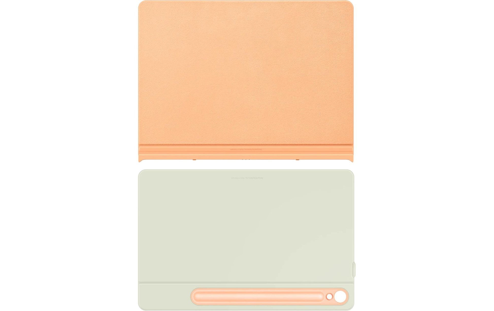 Samsung Book Cover EF-BX710 Notebook-Schutzhülle – für Galaxy Tab S9, S9 FE (11"), Kunststoff, Orange