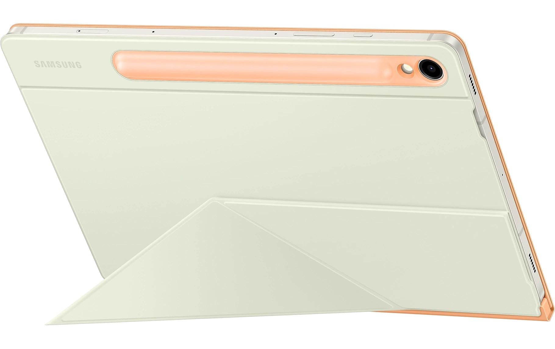 Samsung Book Cover EF-BX710 Notebook-Schutzhülle – für Galaxy Tab S9, S9 FE (11"), Kunststoff, Orange