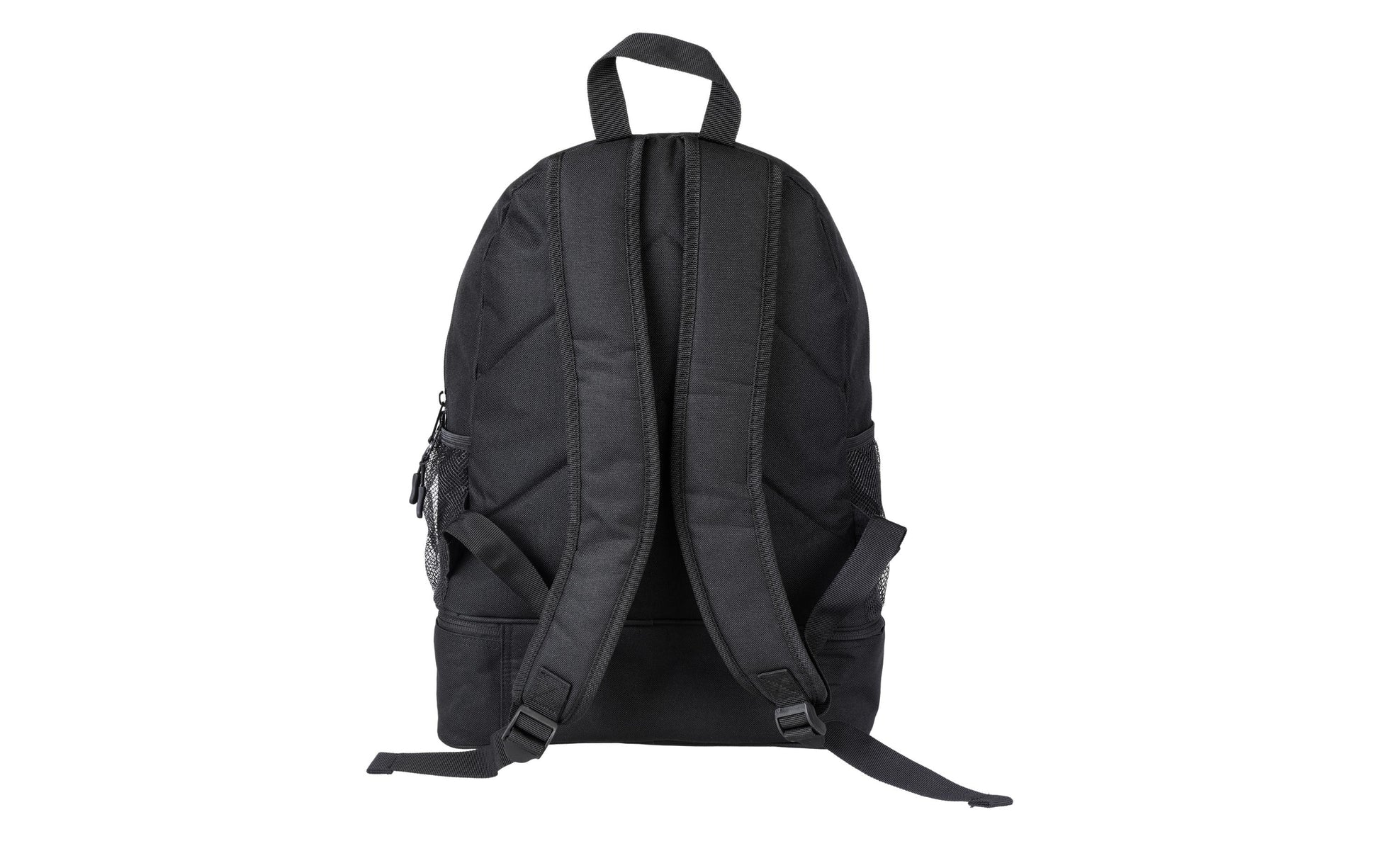 KOOR Sportrucksack F02643 – 30 l, mit Ballnetz, 600D Polyester – Schwarz, 435 × 235 × 310 mm