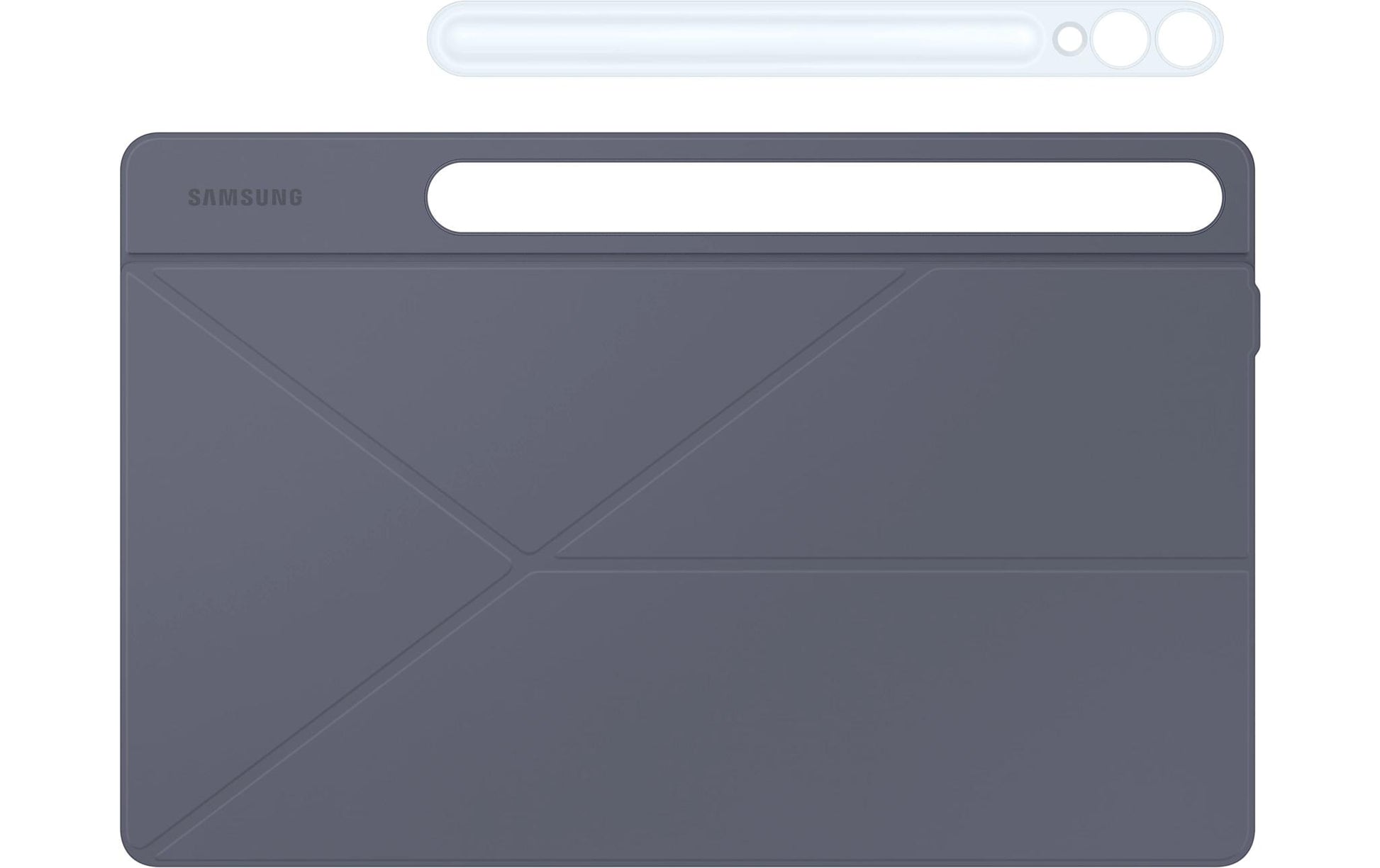 Samsung Smart Book Cover EF-BX810 Notebook-Schutzhülle – für Tablets bis 12,4", Kunststoff, Blau