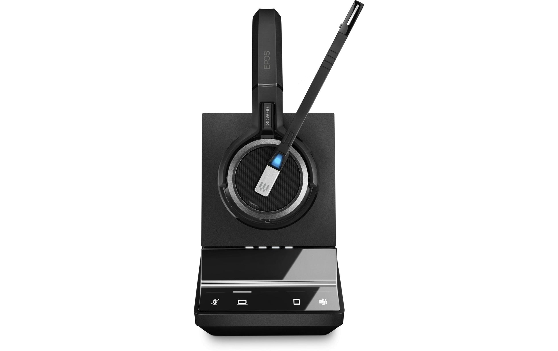 EPOS IMPACT SDW 5063T – Duo Headset – Bluetooth (USB-Empfänger) – für Microsoft Teams – schwarz – bis 14 h